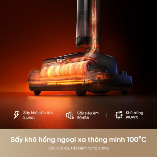 Dreame H15 Pro Foamwash gập nghiêng 180°
