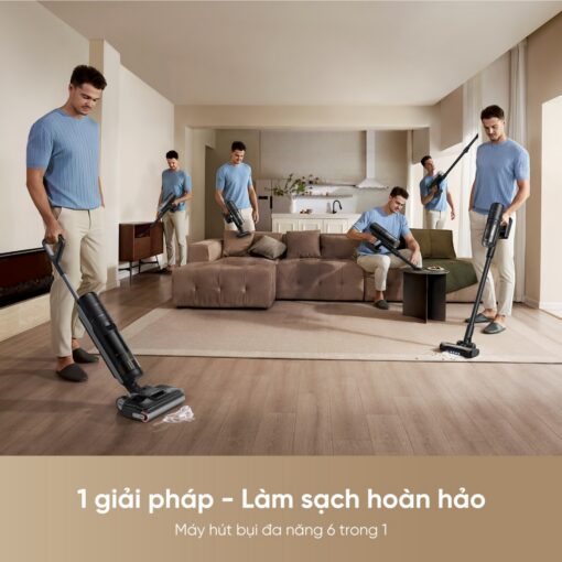 Dreame H13 Dual FlexReach gập nghiêng 180°