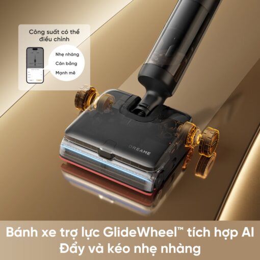 Máy hút bụi lau nhà Dreame H16 Steam | Lực hút 28.000Pa
