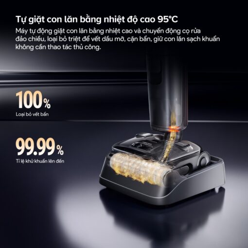 Roborock F25 ACE Pro gập nghiêng 180°