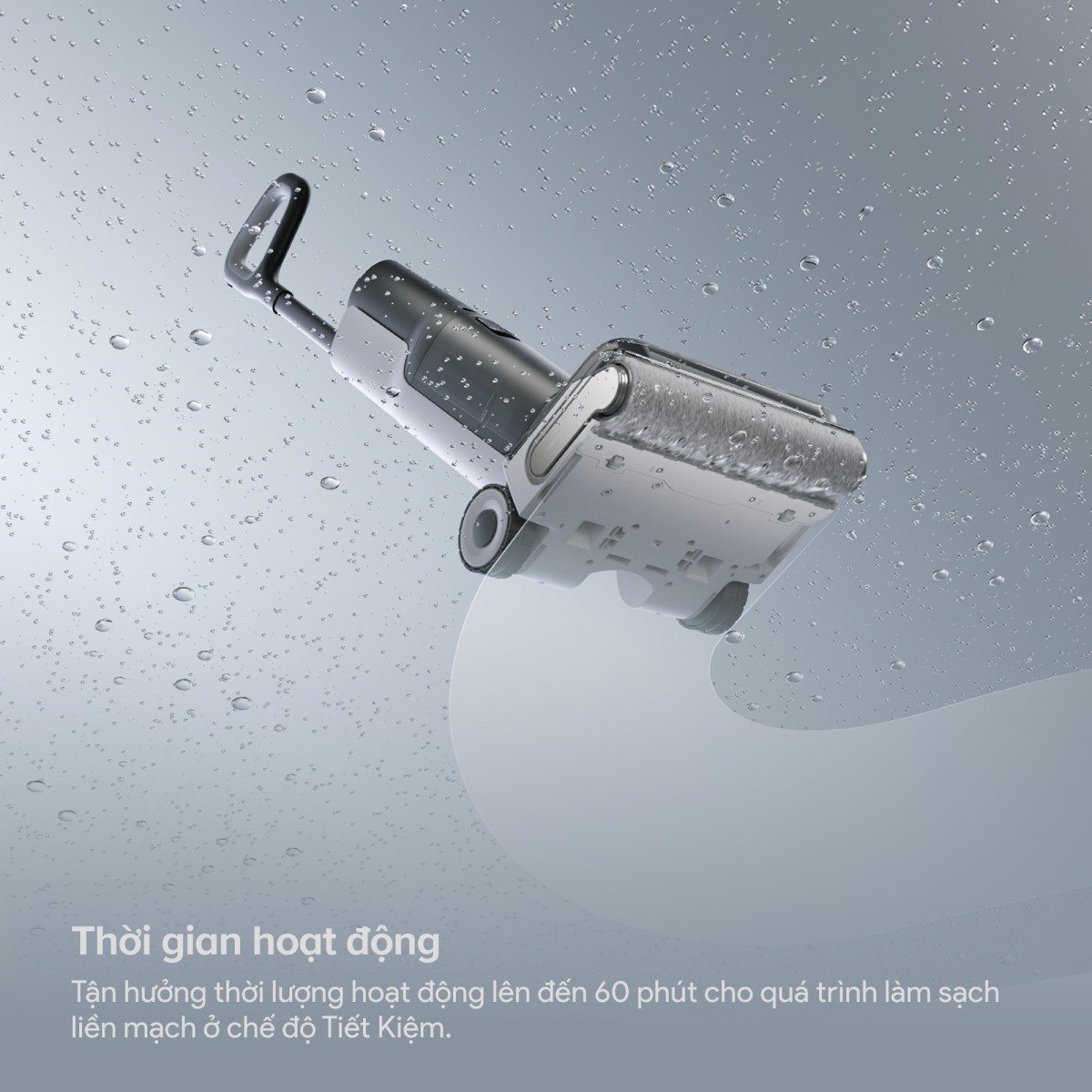 Roborock F25 Gen 2 gập nghiêng 180°