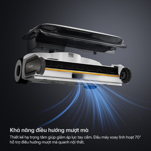 Roborock F25 Gen 2 gập nghiêng 180°