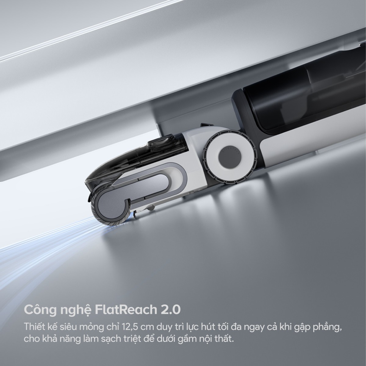 Roborock F25 Gen 2 gập nghiêng 180°