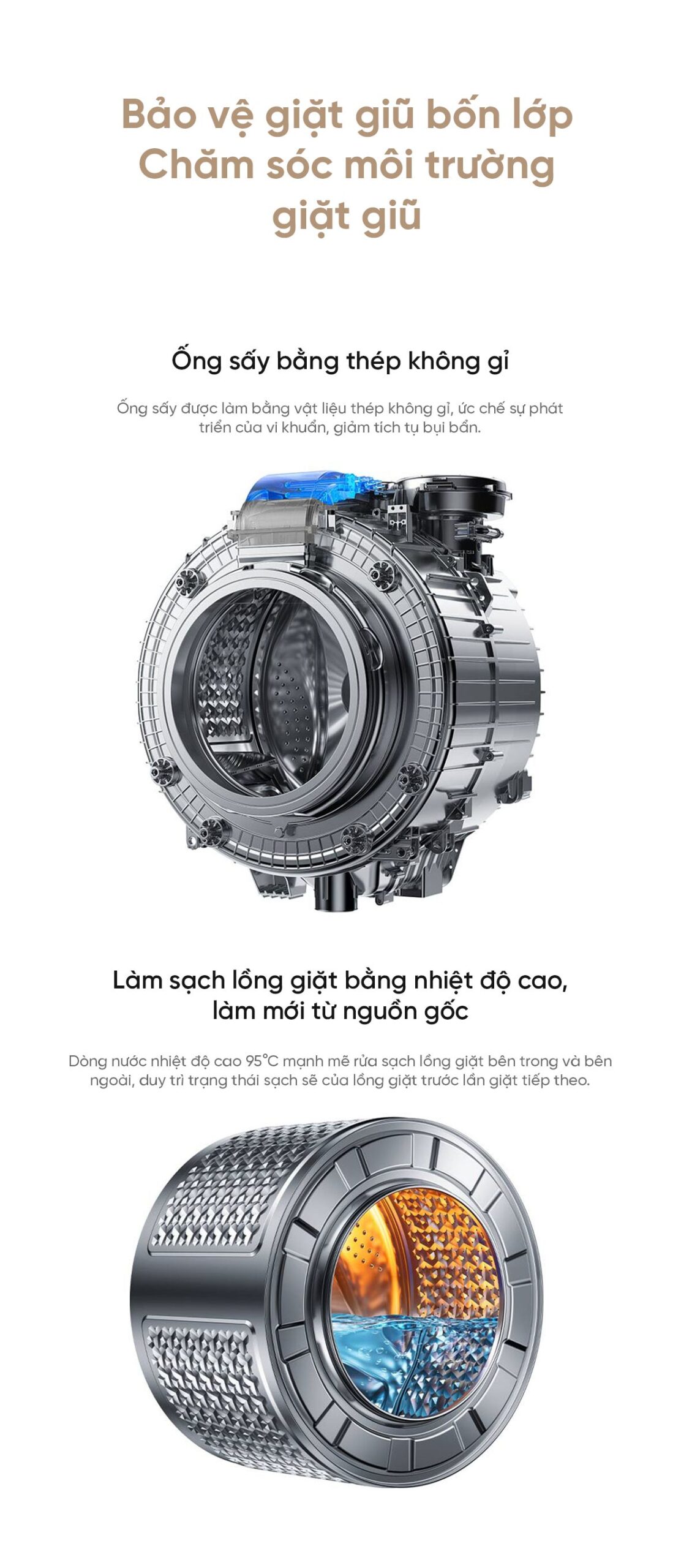 Máy giặt sấy Xiaomi Mijia MJ104, giặt 10kg, sấy 7kg