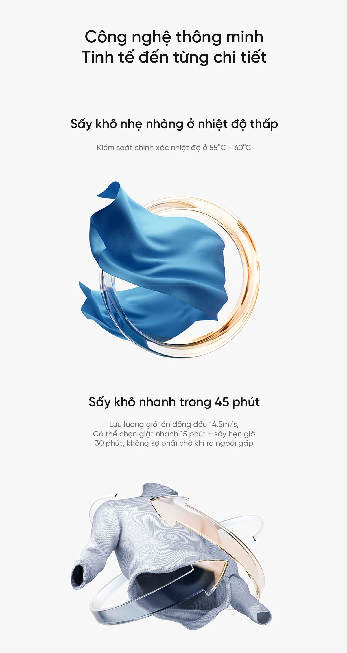 Máy giặt sấy Xiaomi Mijia MJ104, giặt 10kg, sấy 7kg