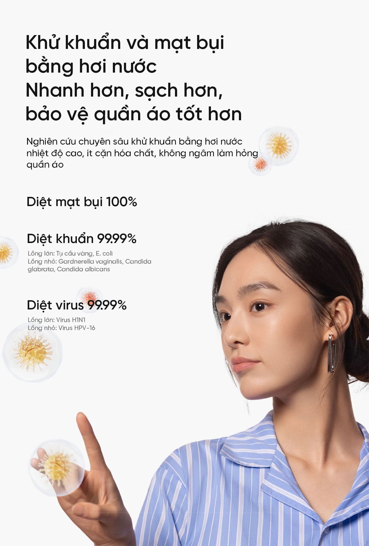 Máy giặt sấy Xiaomi Mijia MJ107, giặt 10kg, sấy 7kg