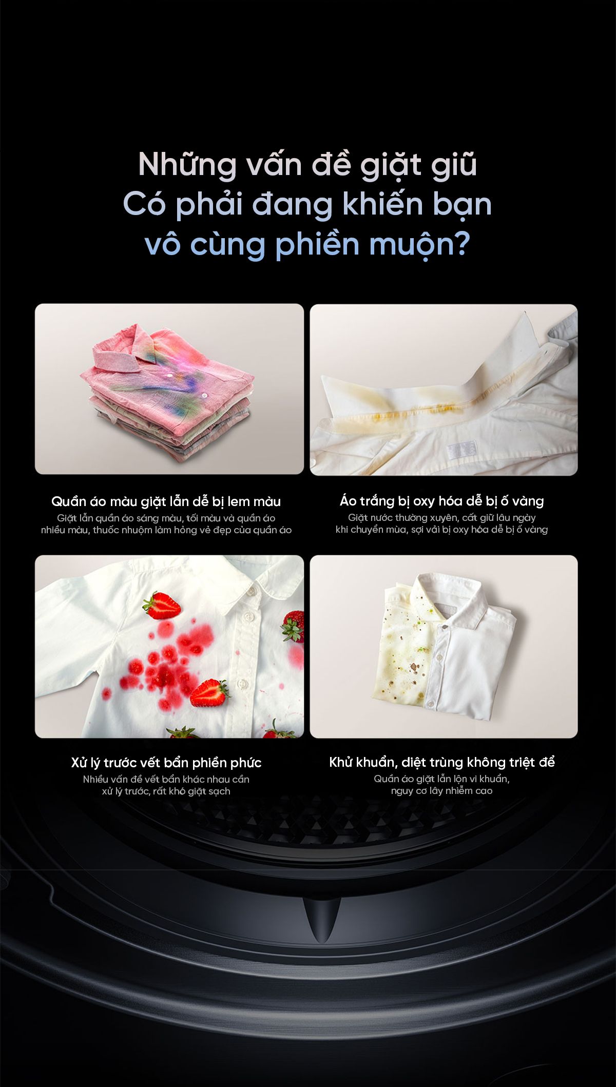 Combo giặt sấy Mijia Pro Blue Oxygen giặt sấy bơm nhiệt 10kg+10kg