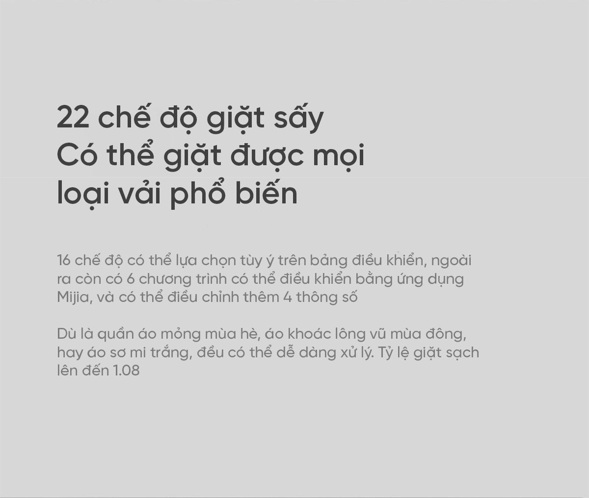 Máy giặt sấy Xiaomi Mijia MJ203 giặt 10kg, sấy 7kg