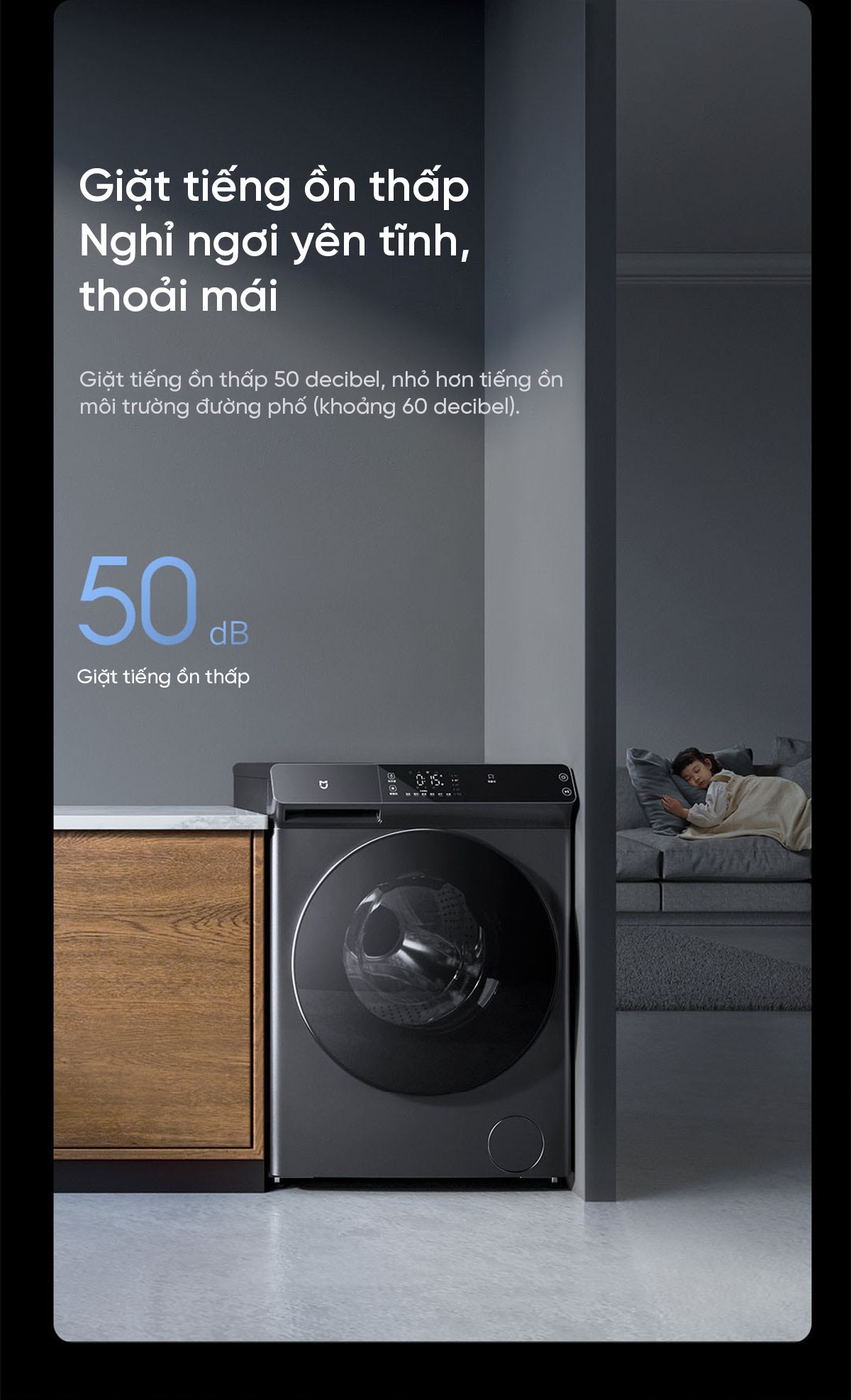 Máy giặt sấy Xiaomi Mijia MJ203 giặt 10kg, sấy 7kg