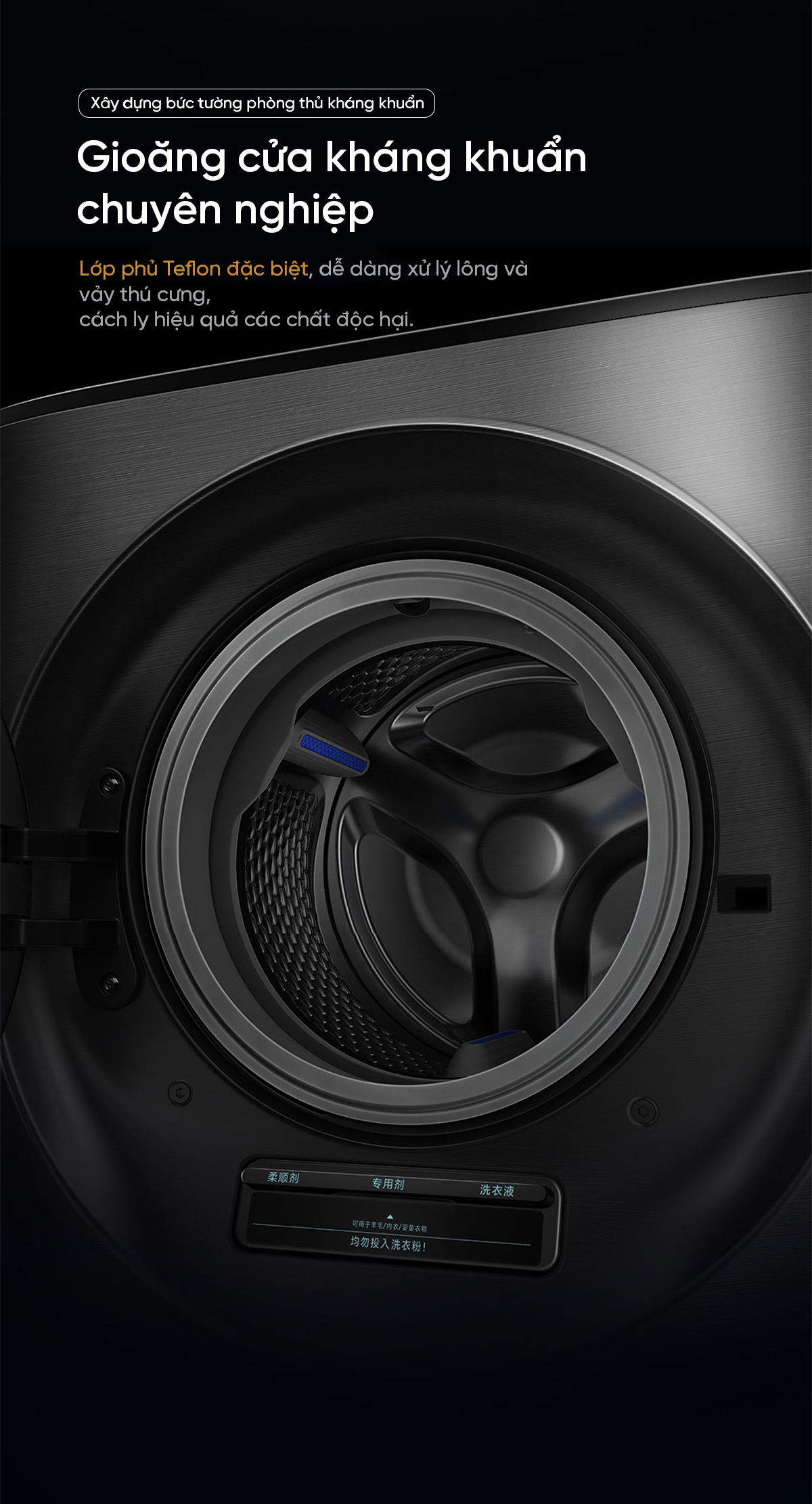 Máy giặt sấy Xiaomi Mijia MJ206, 2 tầng, giặt 15kg và sấy 7kg