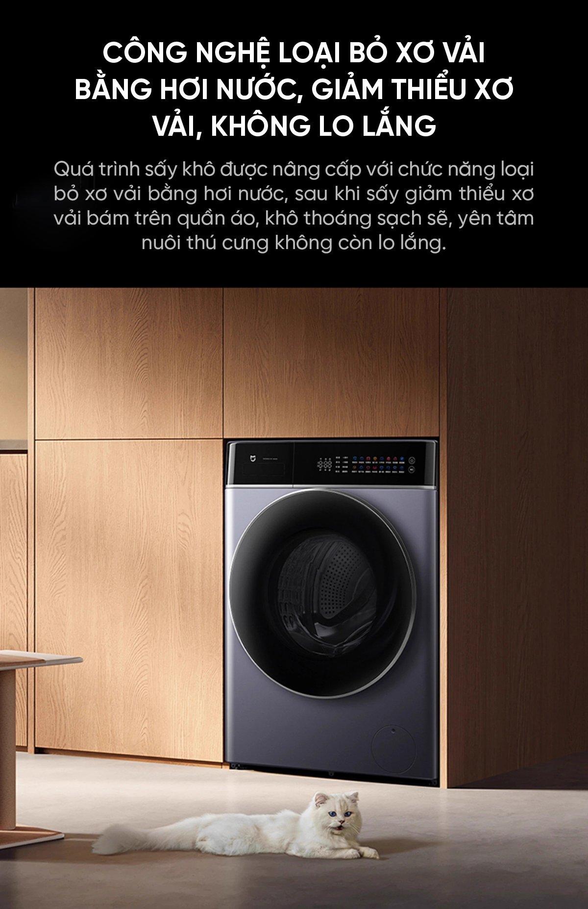 Máy giặt sấy Xiaomi Mijia MJ303, Giặt 12kg, Sấy 9kg