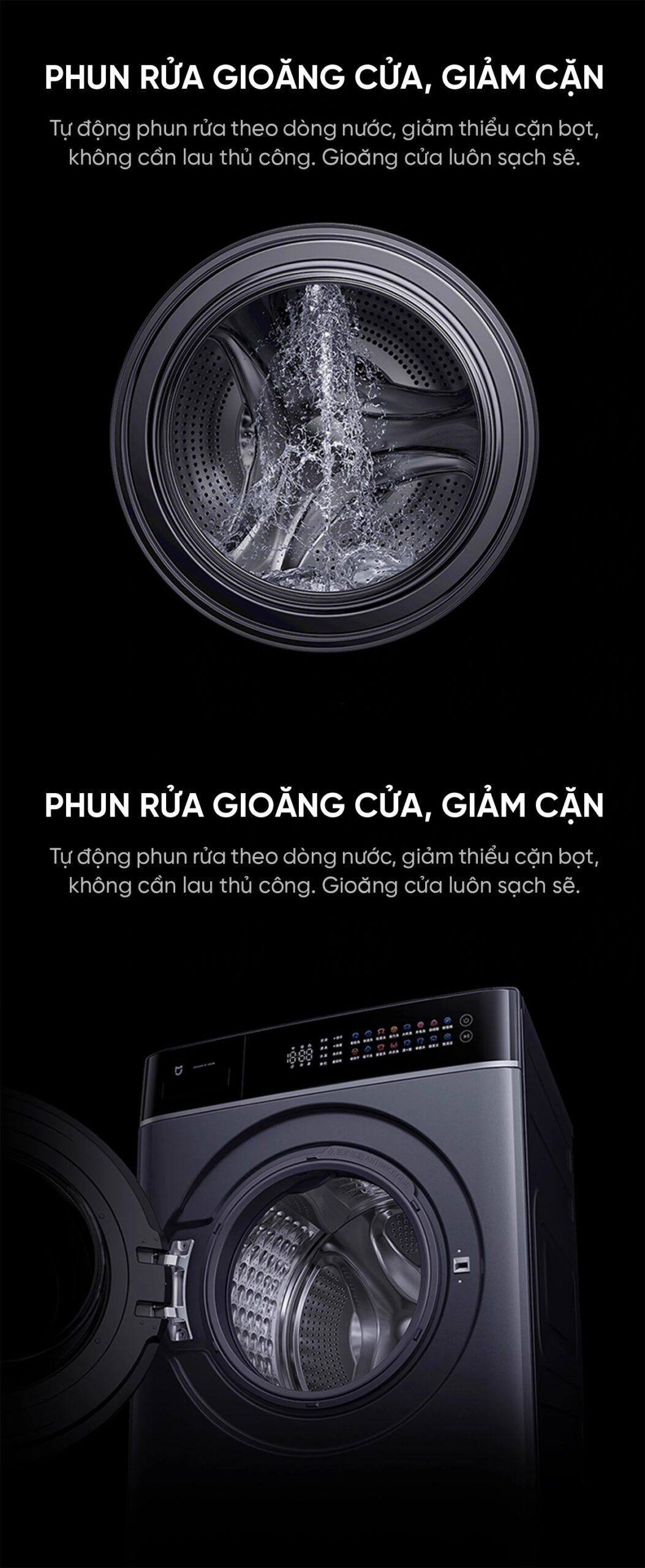 Máy giặt sấy Xiaomi Mijia MJ303, Giặt 12kg, Sấy 9kg
