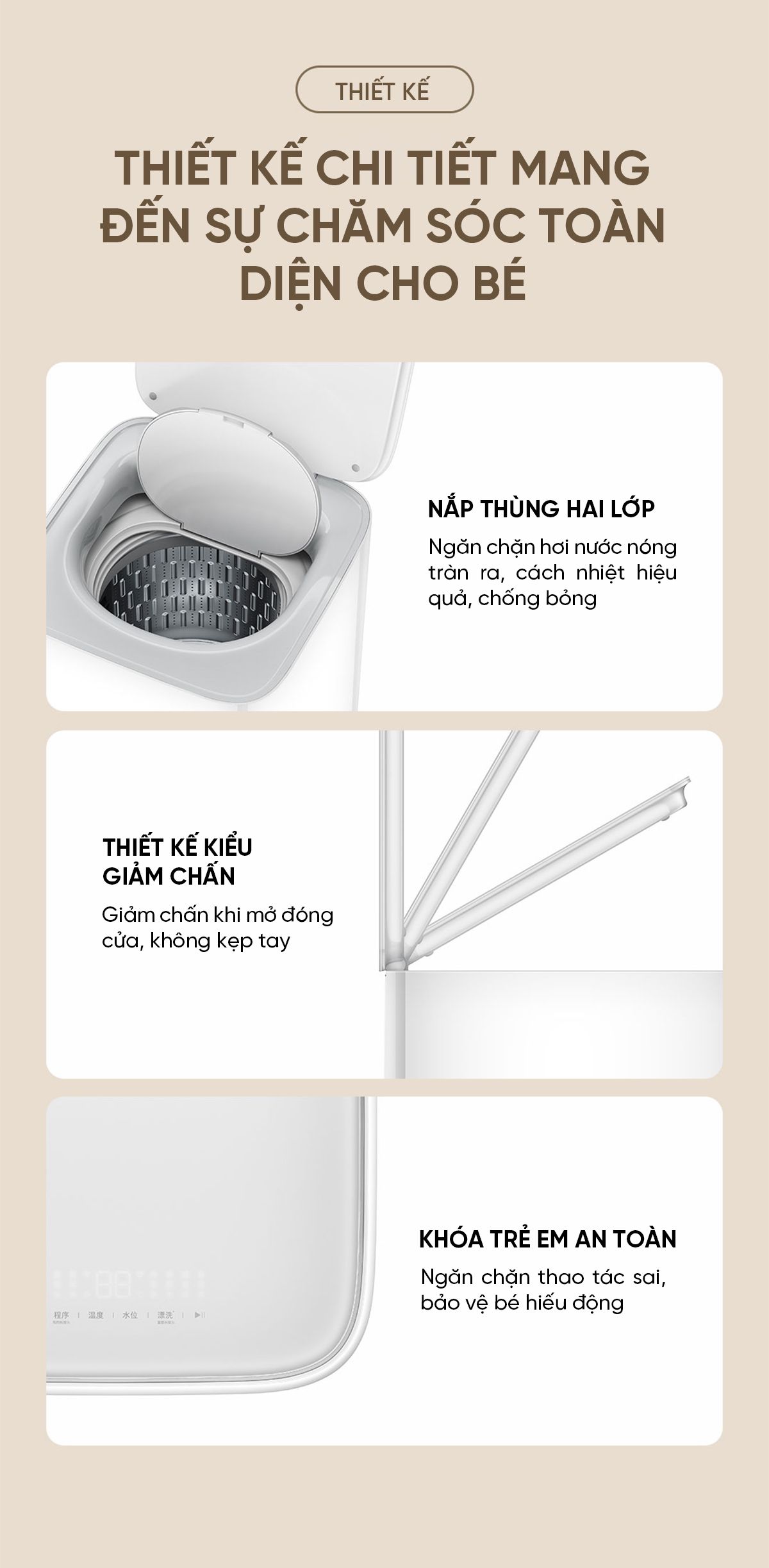 Máy giặt mini Xiaomi Pro 3kg XQB30MJ108