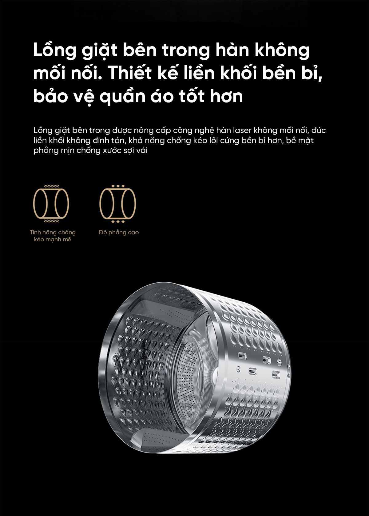 Máy giặt Xiaomi Mijia XQG120MJ301, giặt 12 kg, thiết kế mỏng