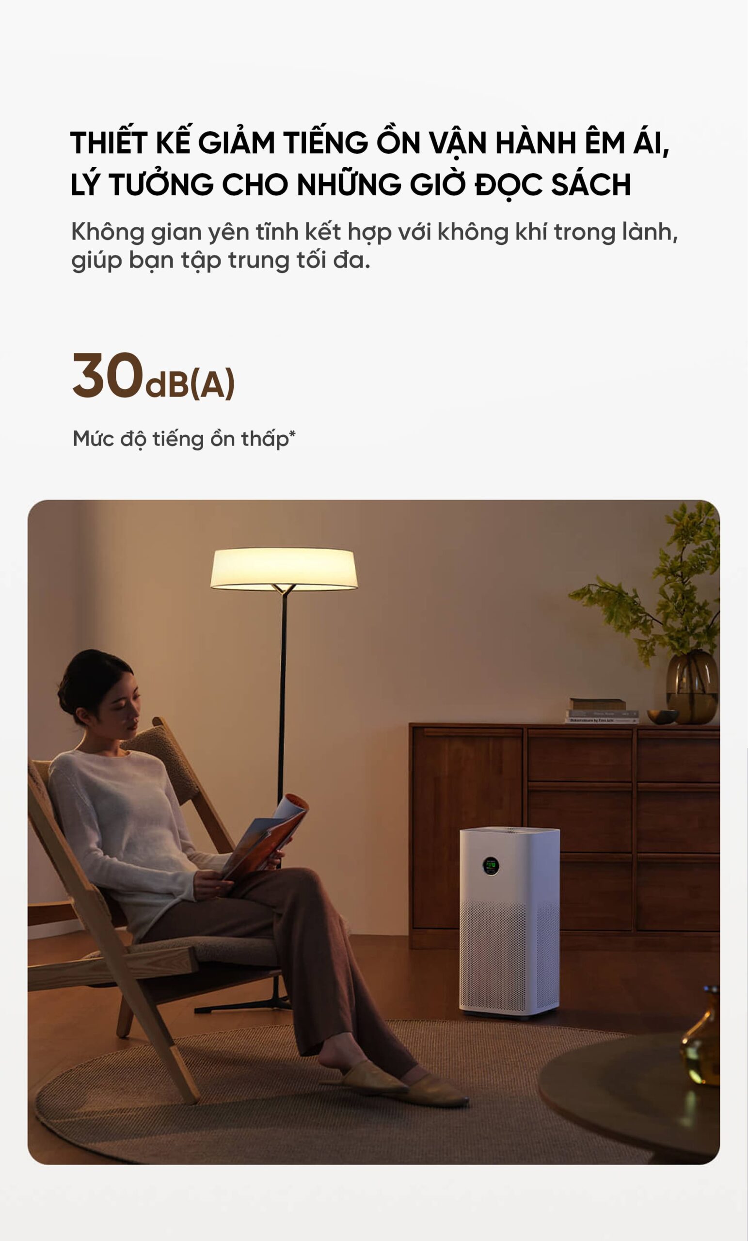 Xiaomi Mijia 5 máy lọc không khí diện tích 50m²