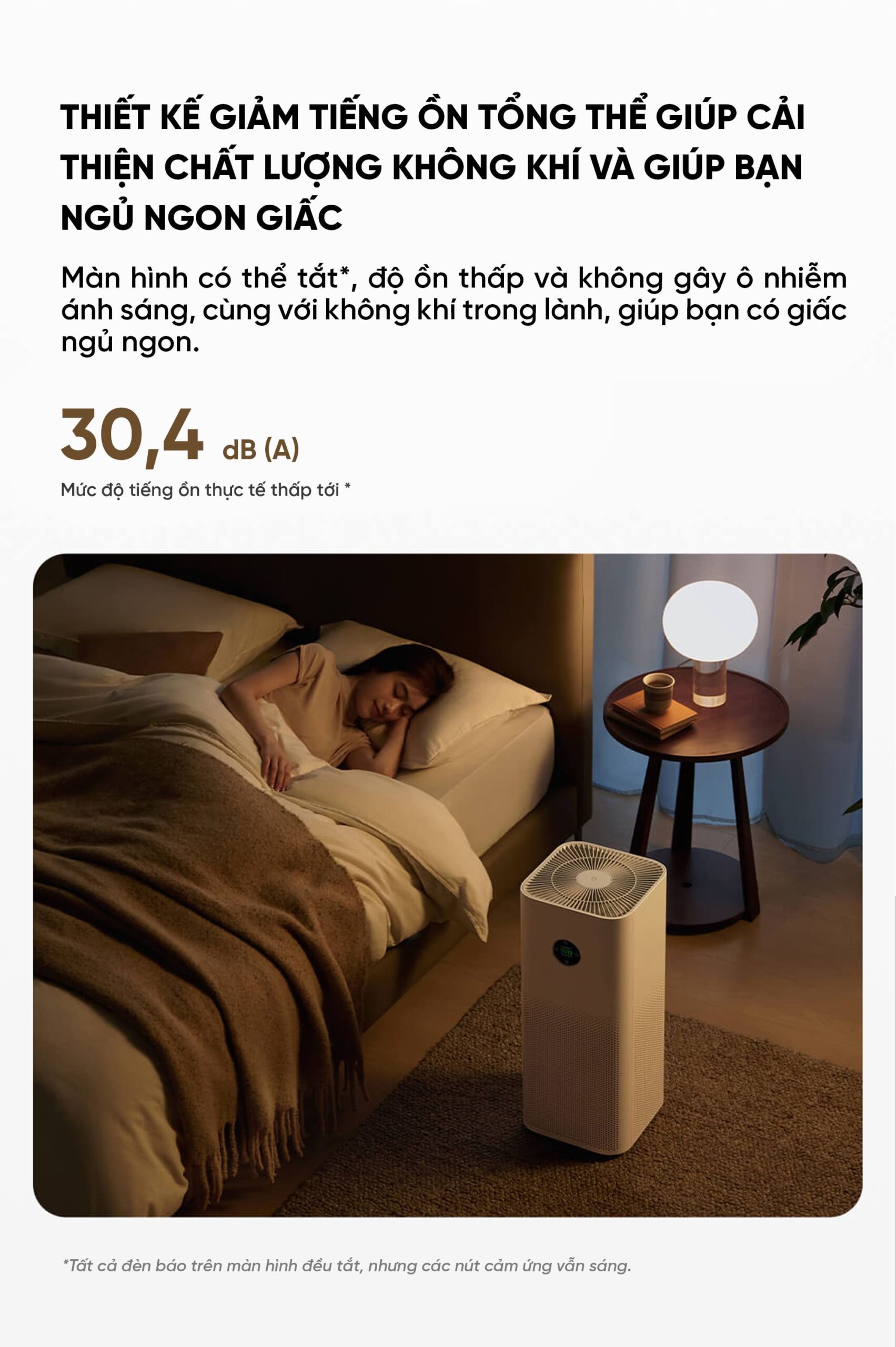 Xiaomi Mijia 5s máy lọc không khí diện tích 60m²