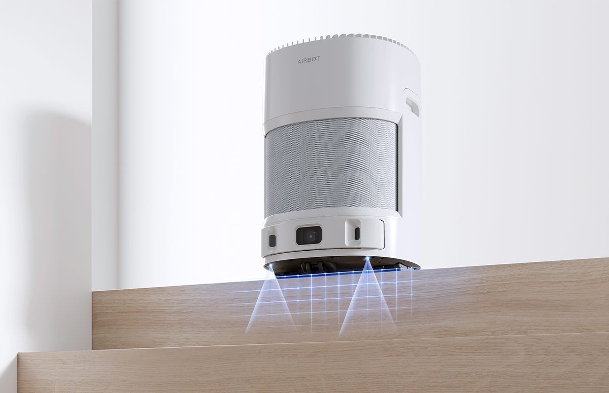 Ecovacs Airbot Andy Pro chống rơi cầu thang