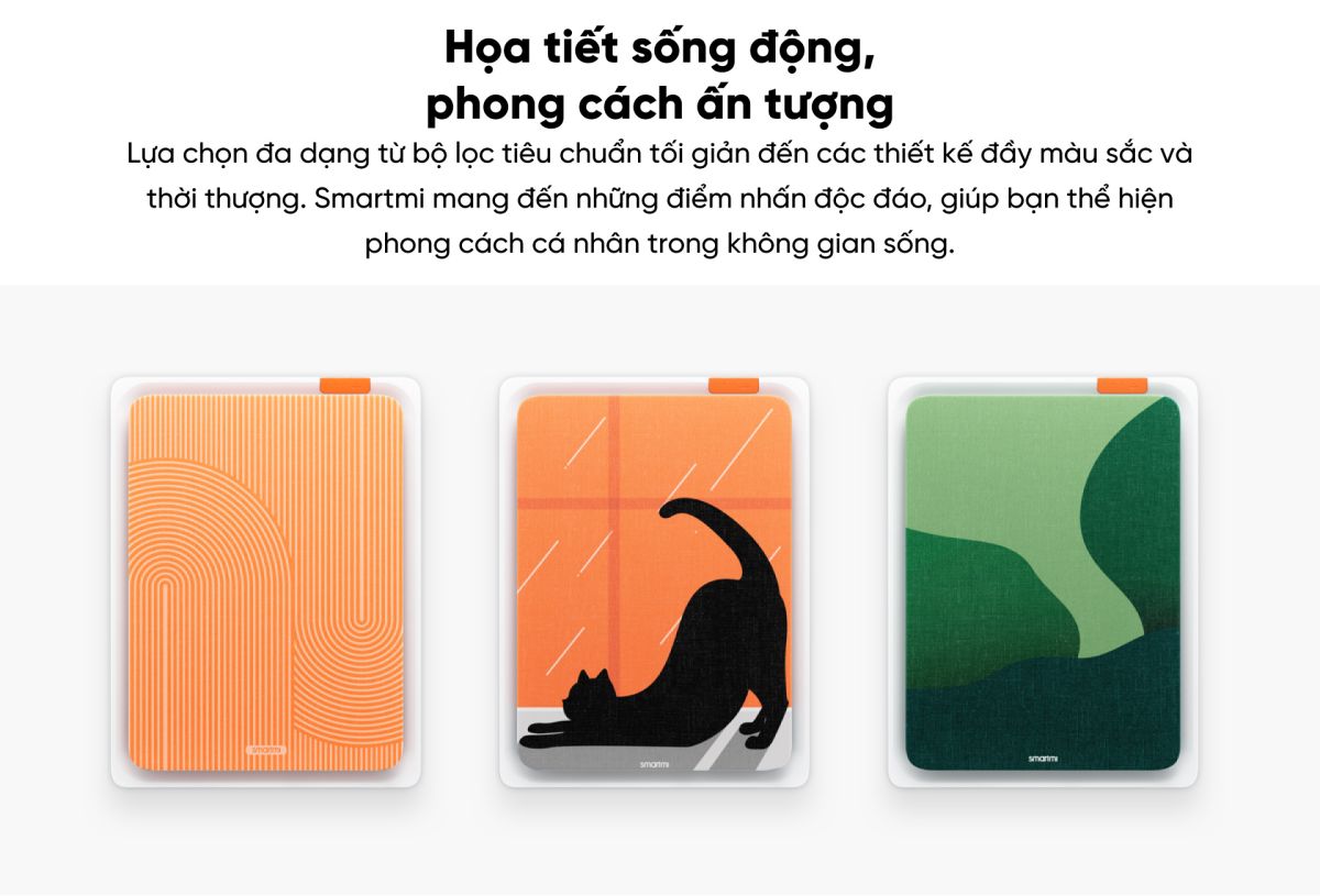 Smartmi E1 máy lọc không khí diện tích 18m²