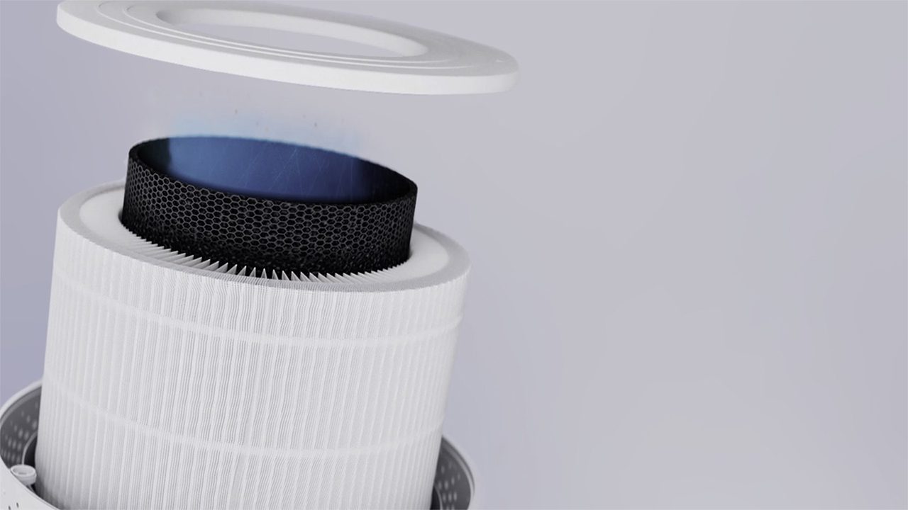 Bộ lọc TRUE HEPA 3 giai đoạn H13