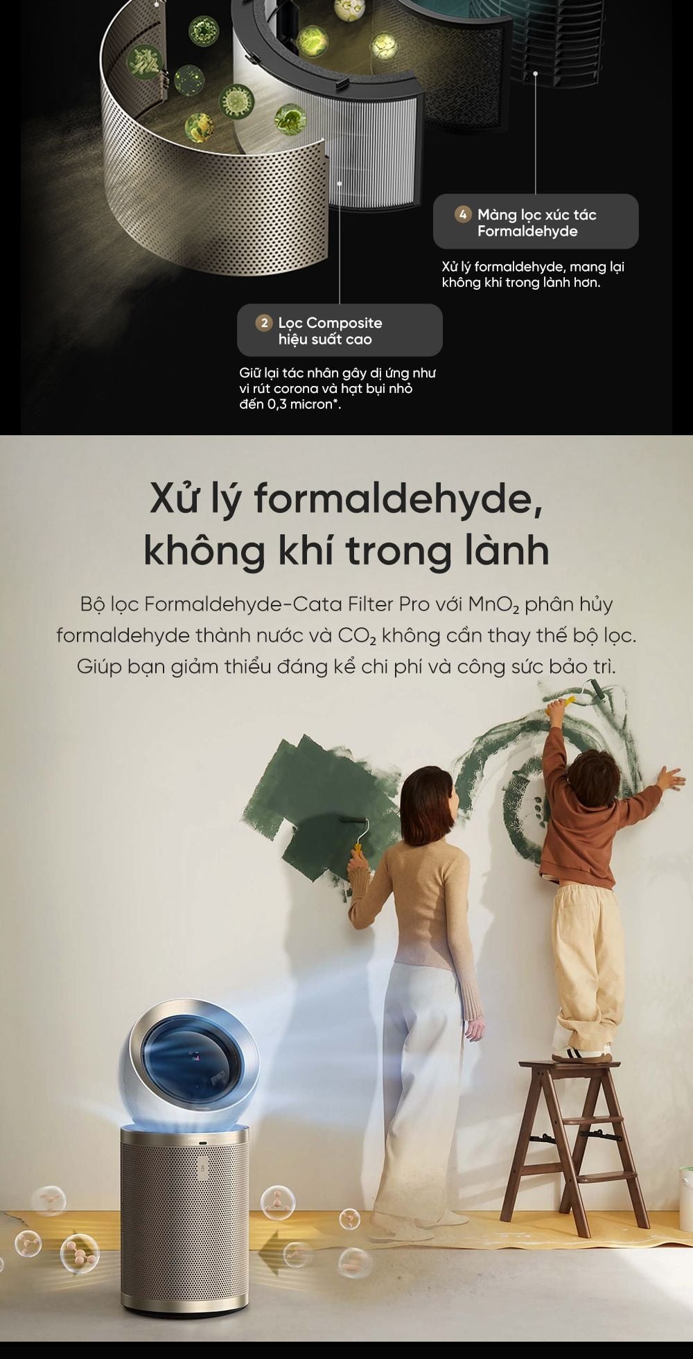 Máy lọc không khí Dreame AirPursue™ PM10