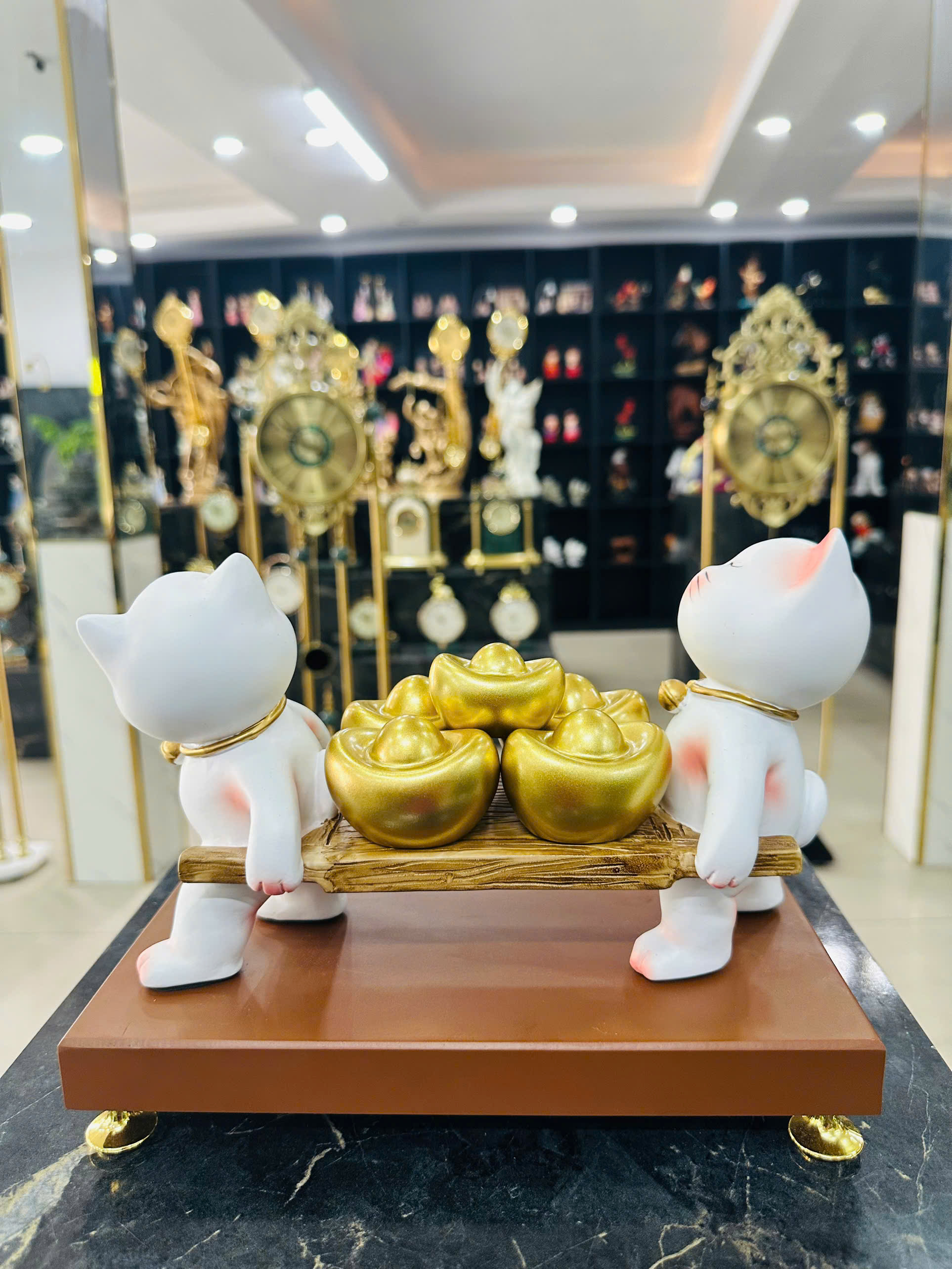 Đồ Trang Trí Tiểu Cảnh Trong Nhà Hình Cây Thần Tài Model HS029