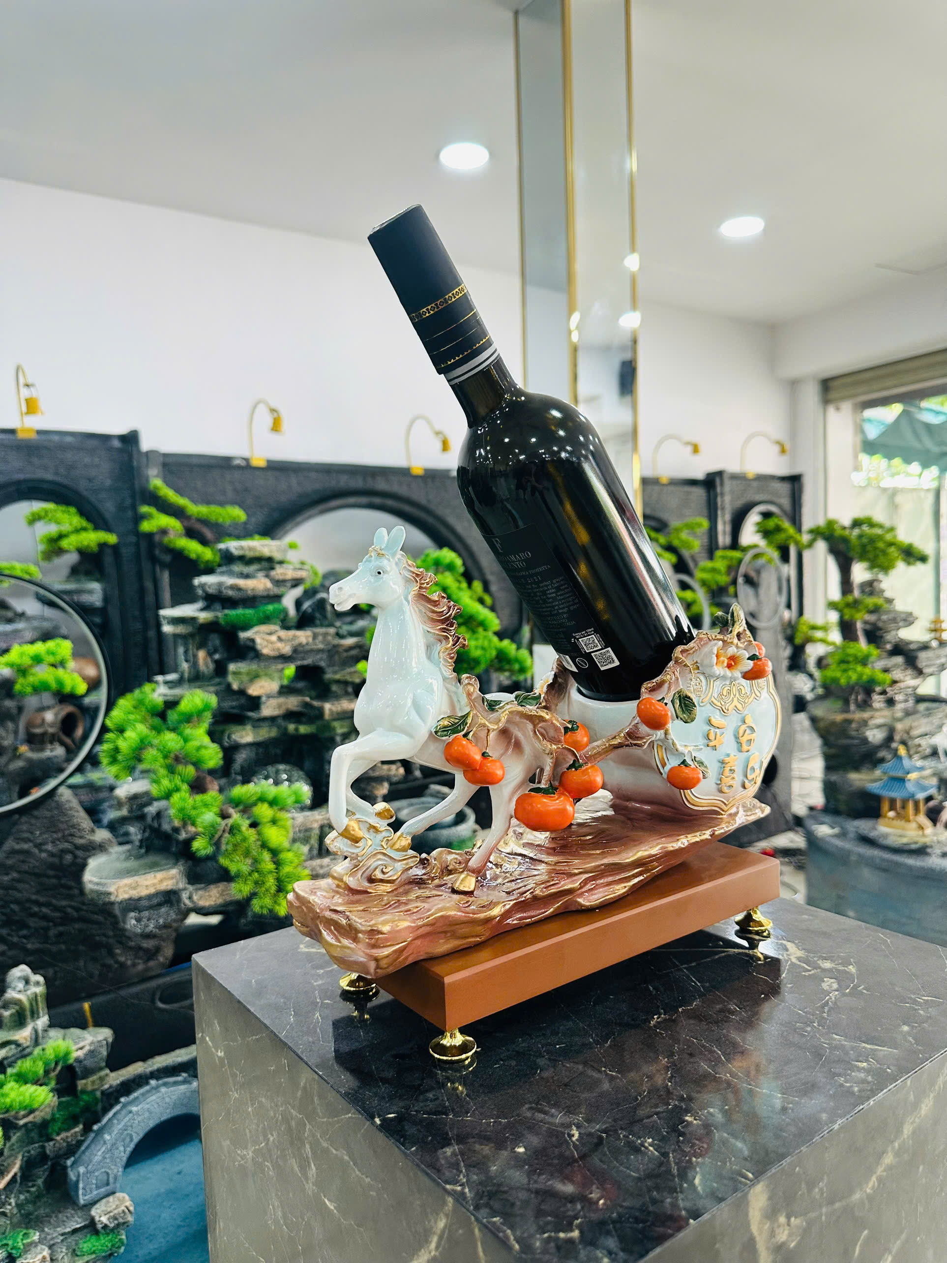 Đồ Trang Trí Tiểu Cảnh Trong Nhà Hình Con Vật Model 003 – Màu Xanh