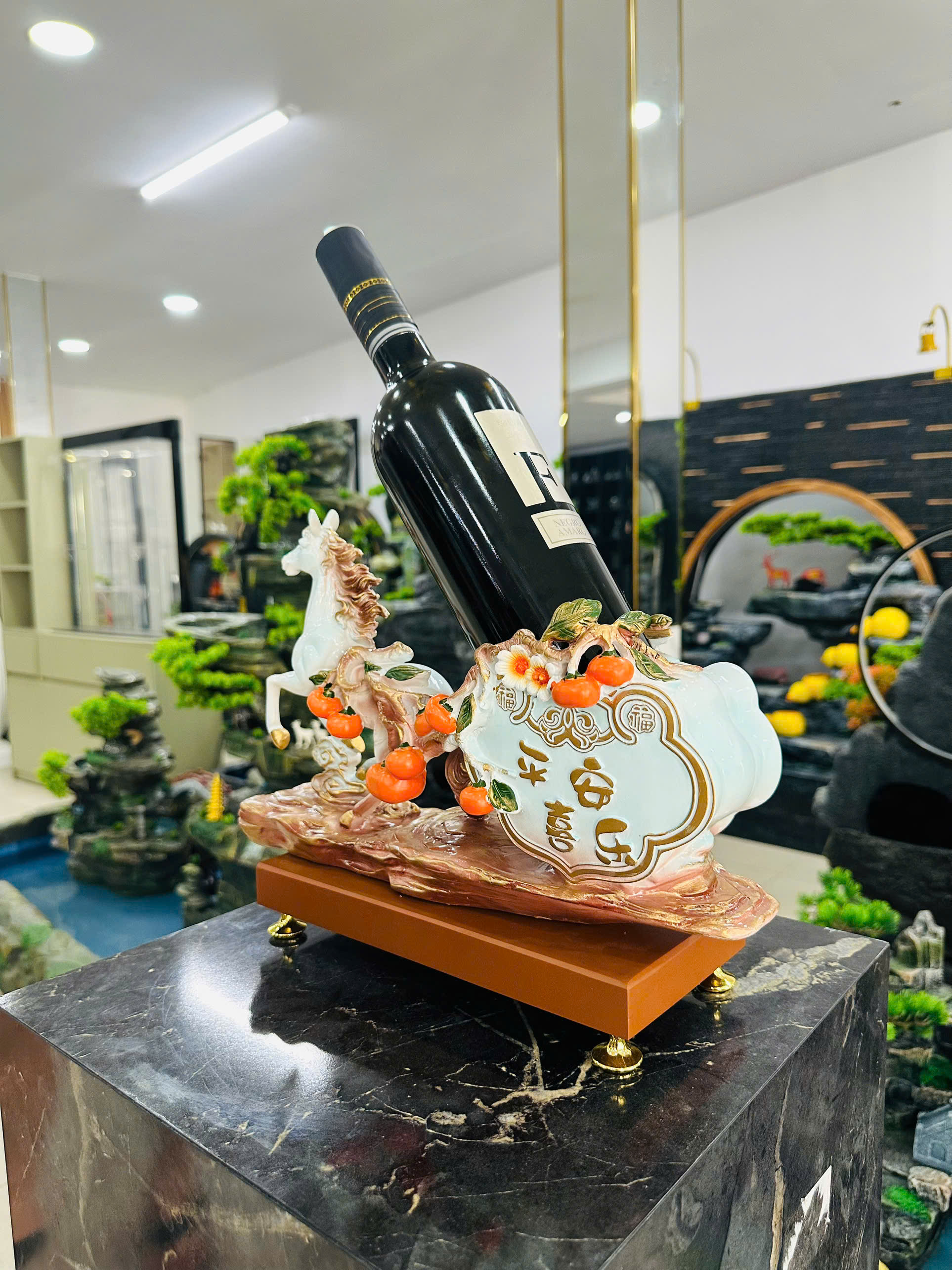 Đồ Trang Trí Tiểu Cảnh Trong Nhà Hình Con Vật Model 003 – Màu Xanh