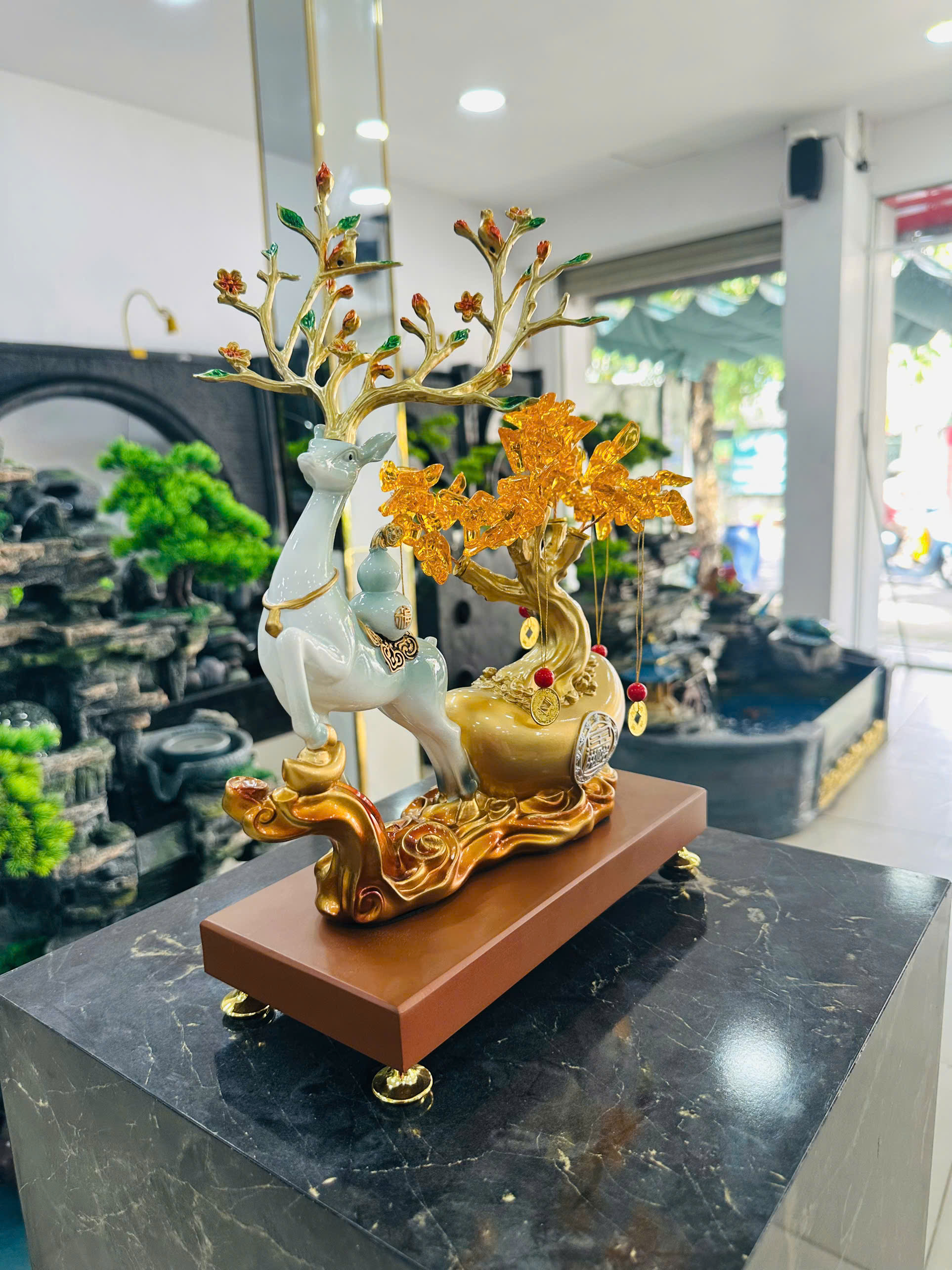 Đồ Trang Trí Tiểu Cảnh Trong Nhà Hình Con Vật Model ZH2505