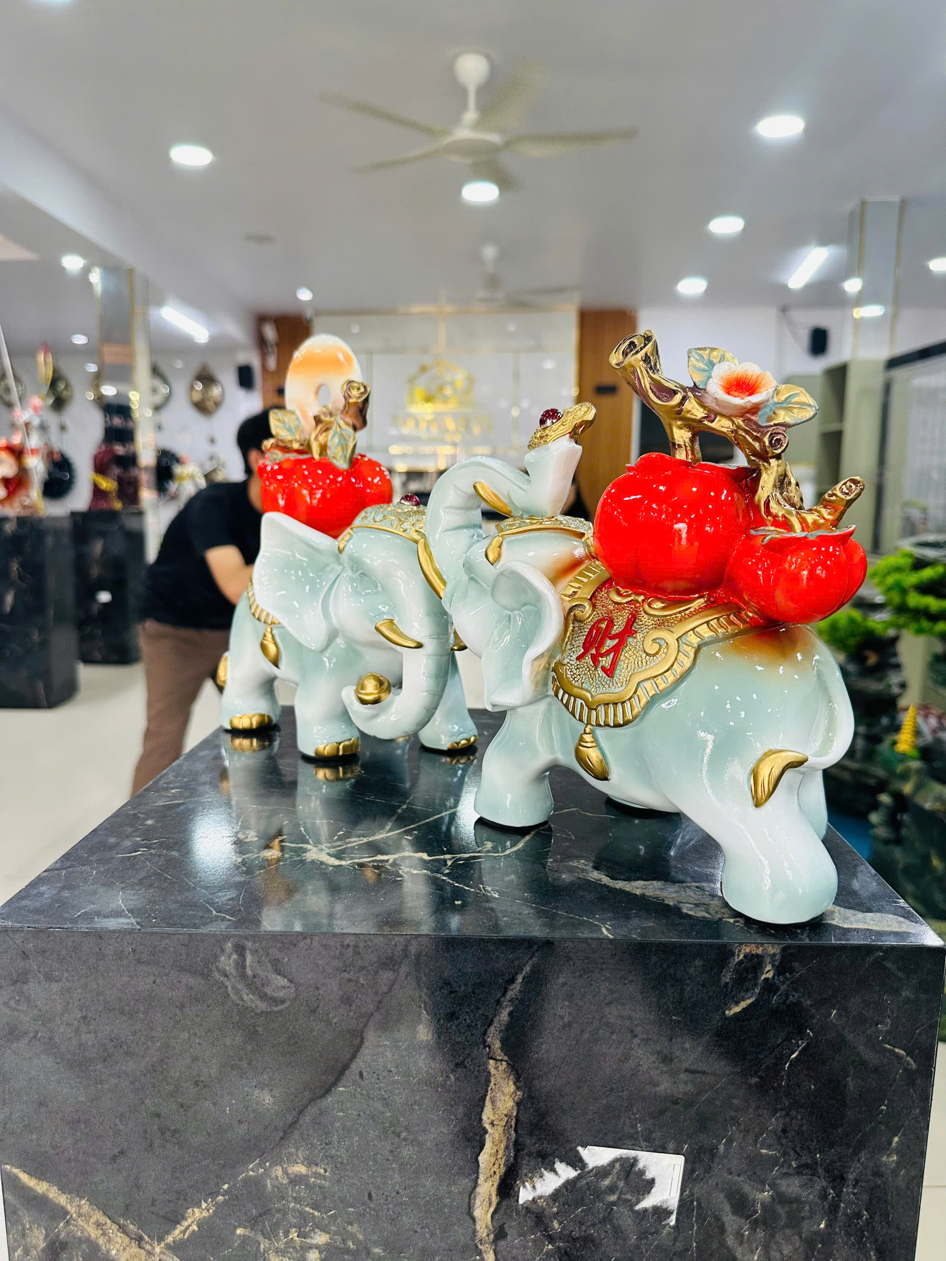 Đồ Trang Trí Tiểu Cảnh Trong Nhà Hình Con Vật Model NLD01
