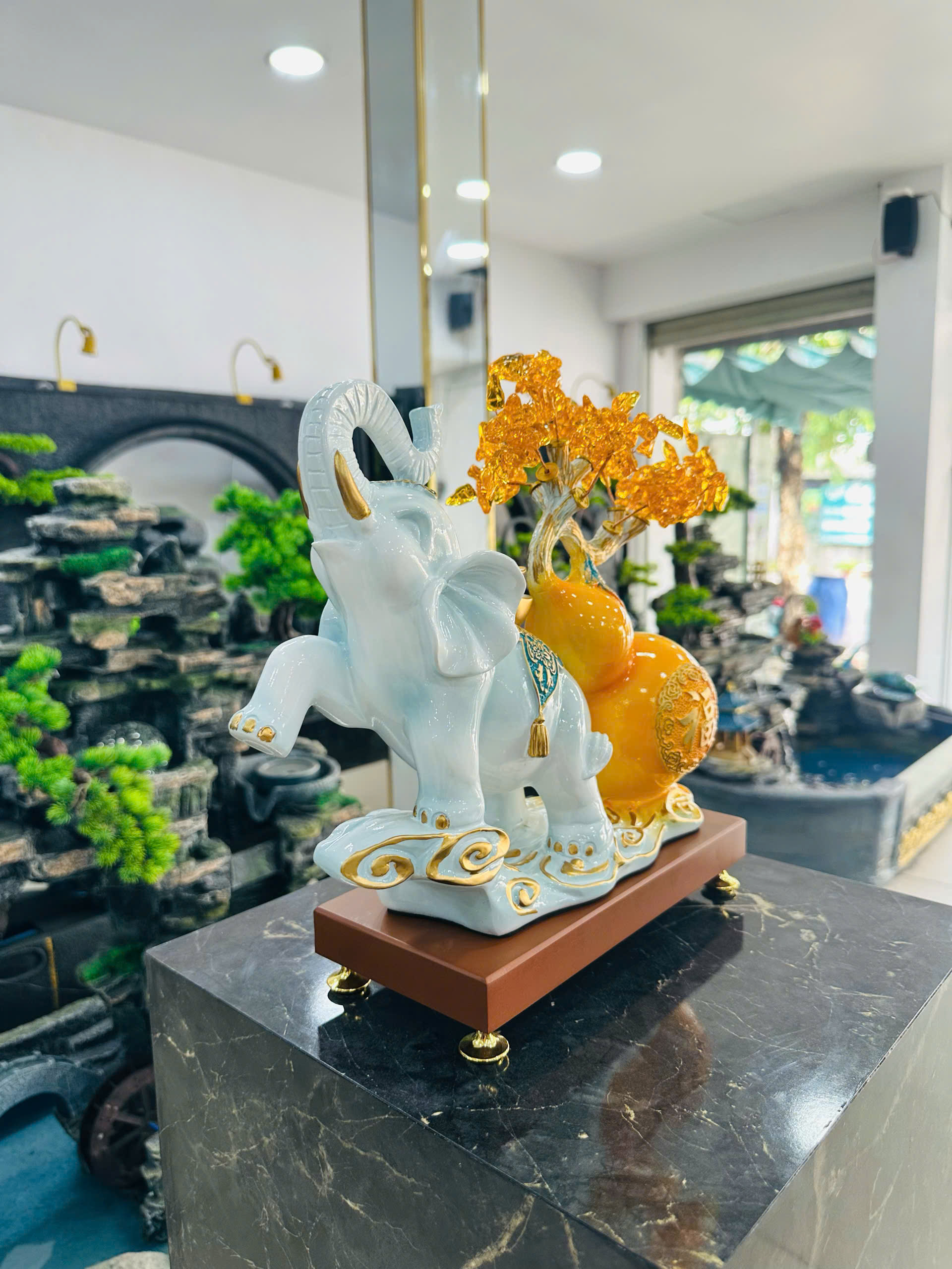 Đồ Trang Trí Tiểu Cảnh Trong Nhà Hình Con Vật Model C16