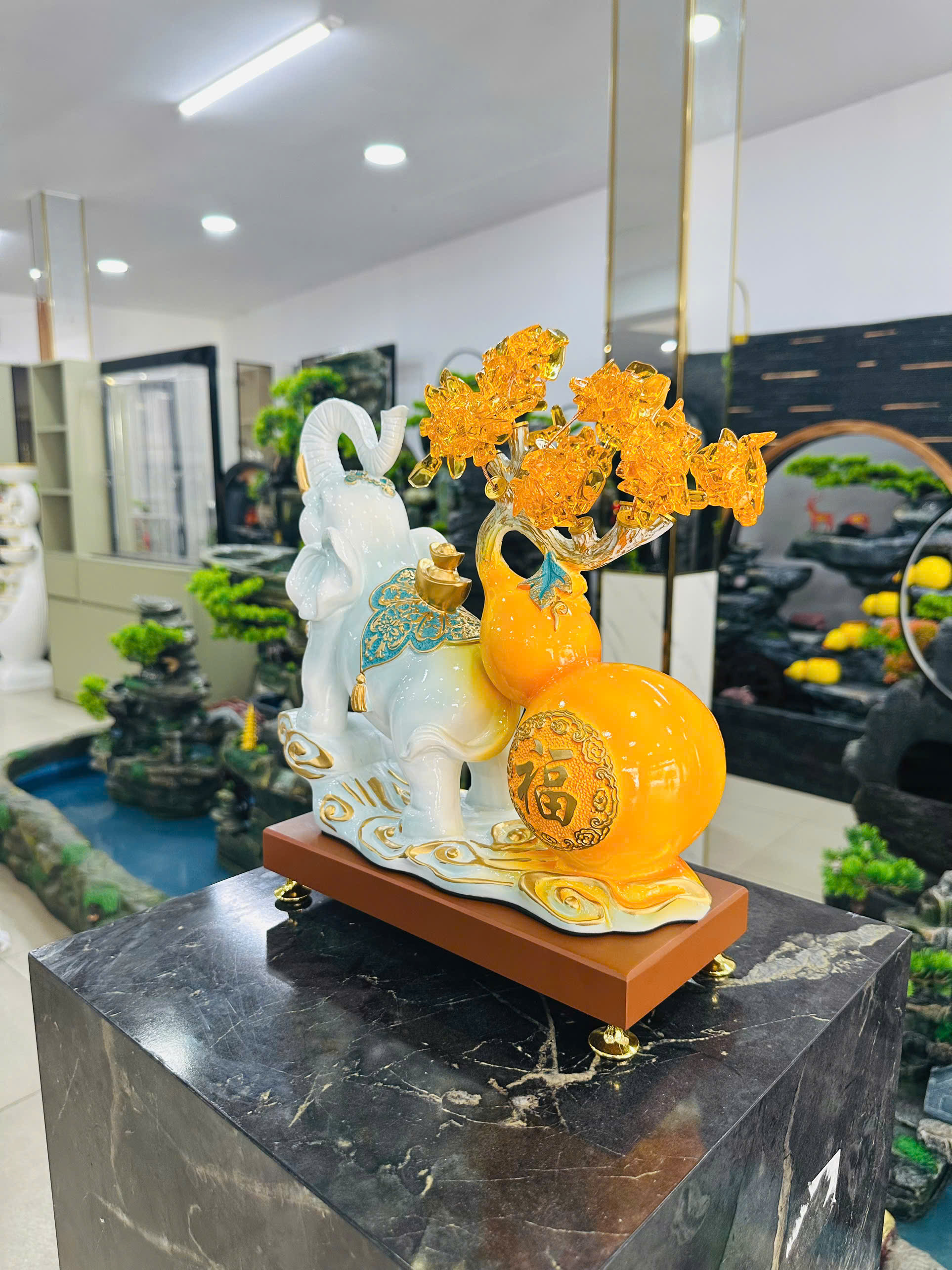 Đồ Trang Trí Tiểu Cảnh Trong Nhà Hình Con Vật Model C16