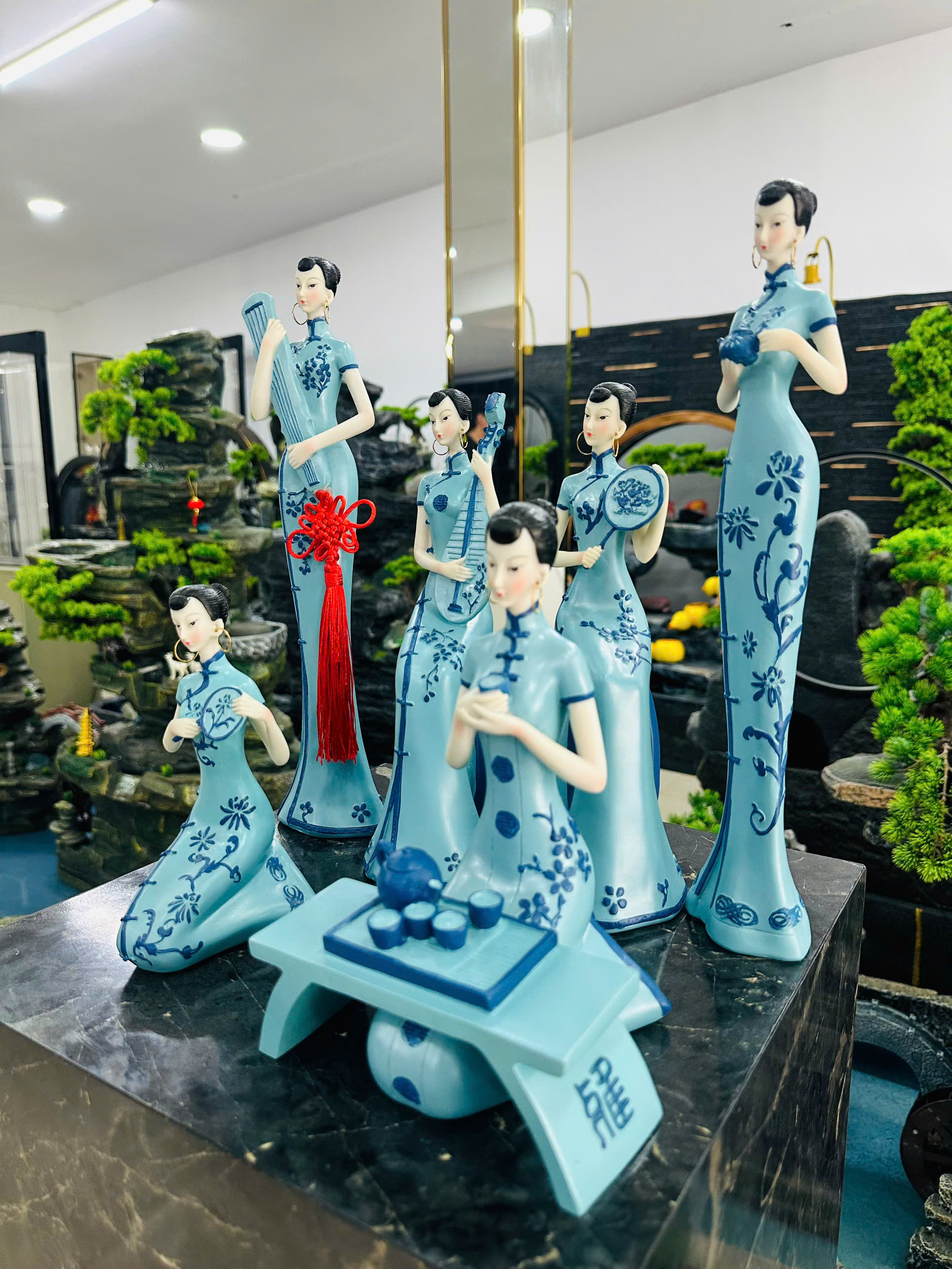 Đồ Trang Trí Tiểu Cảnh Trong Nhà Hình Con Người Model TH001