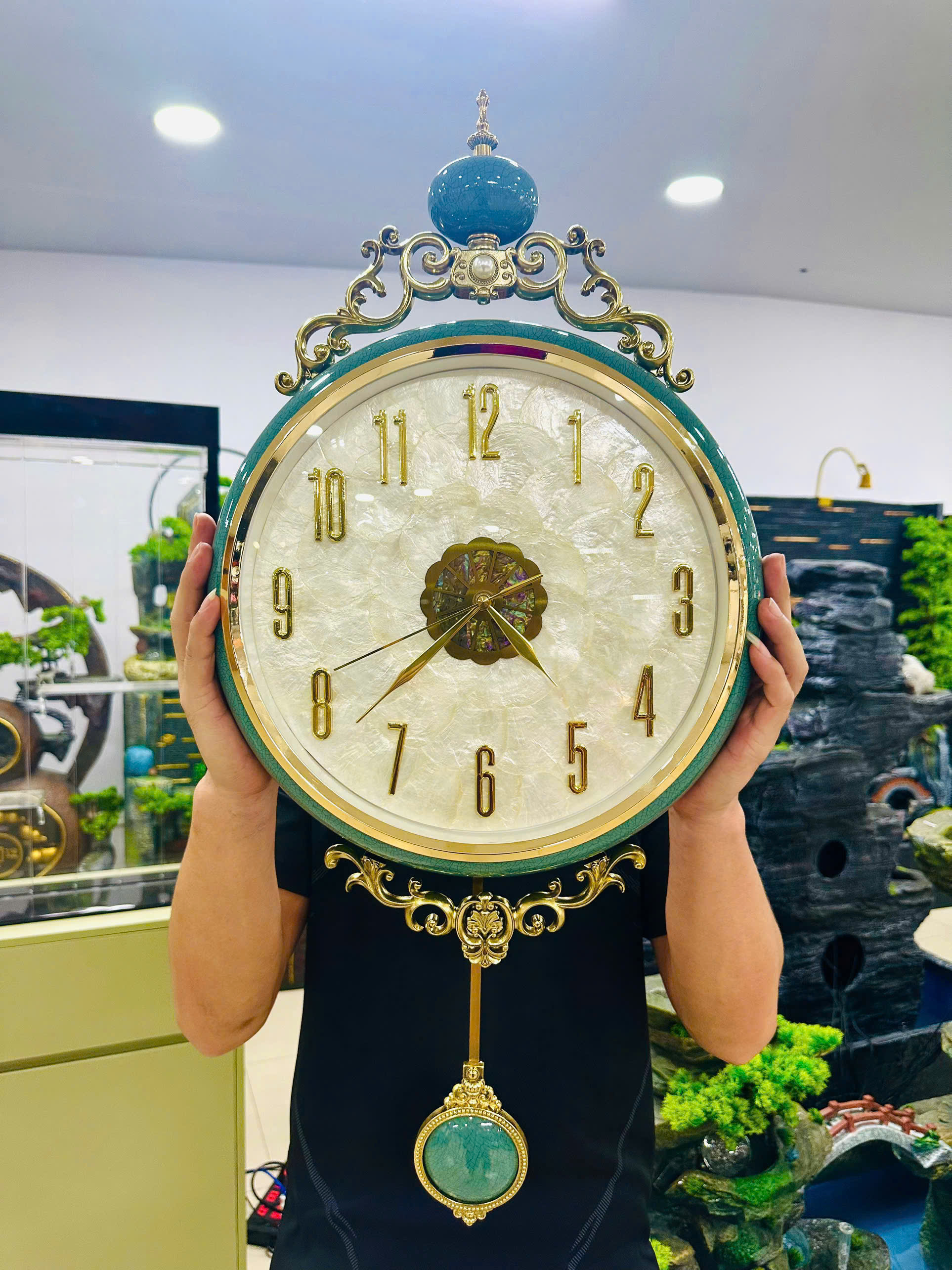 Đồng Hồ Trang Trí Để Bàn Model 601-0163W