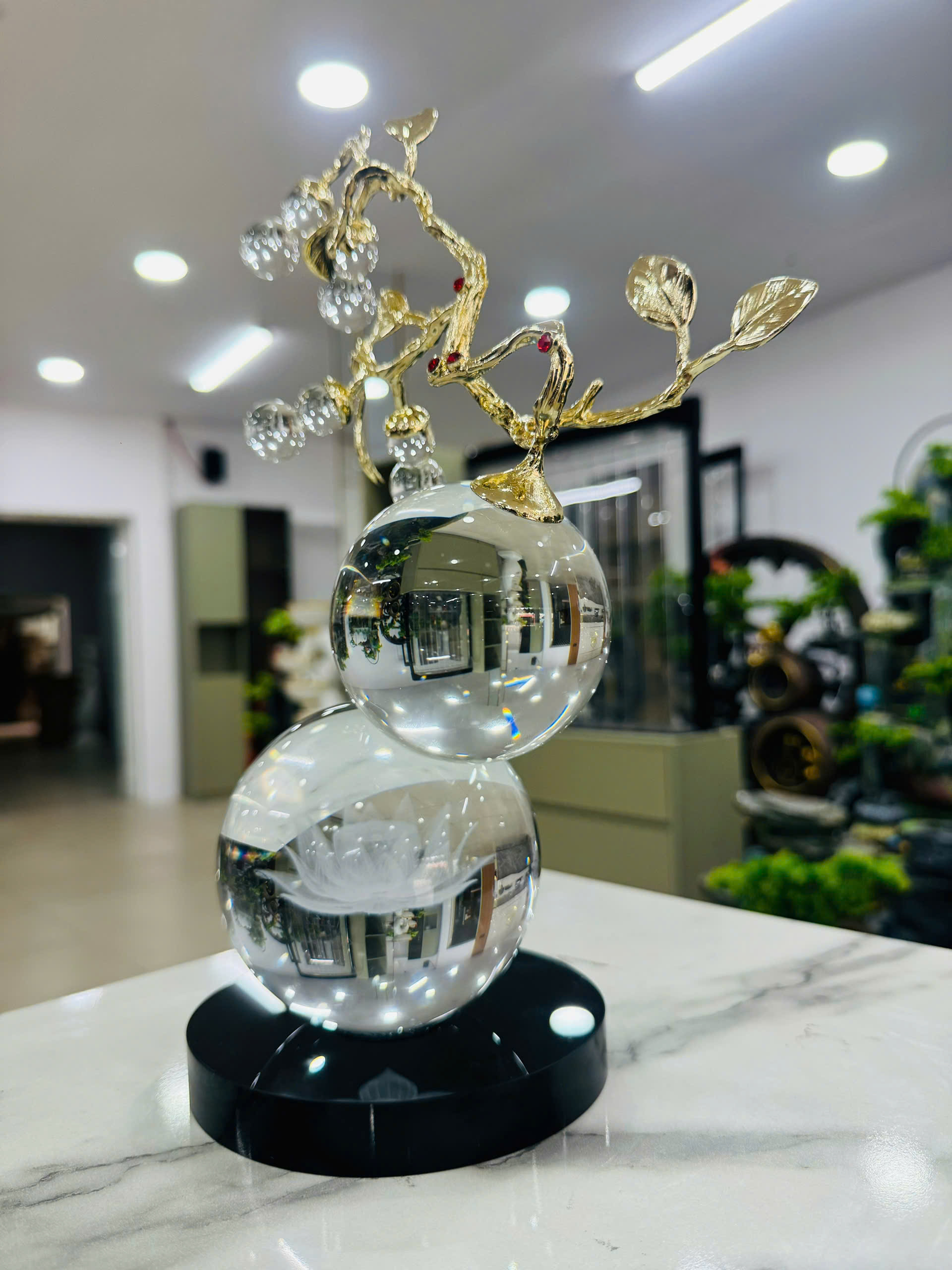 Đồ Trang Trí Tiểu Cảnh Trong Nhà Hình Cái Cây Model HL591