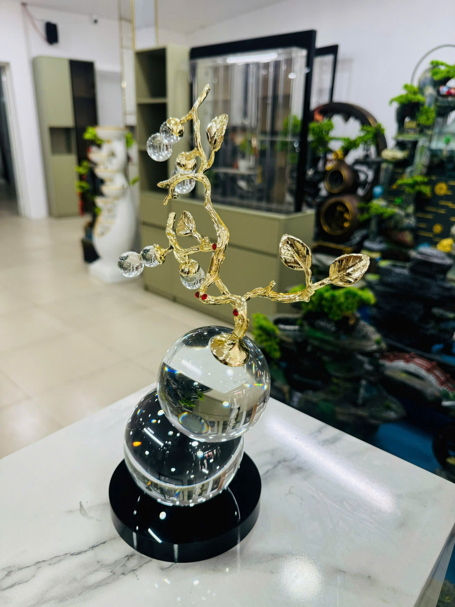 Đồ Trang Trí Tiểu Cảnh Trong Nhà Hình Cái Cây Model HL592