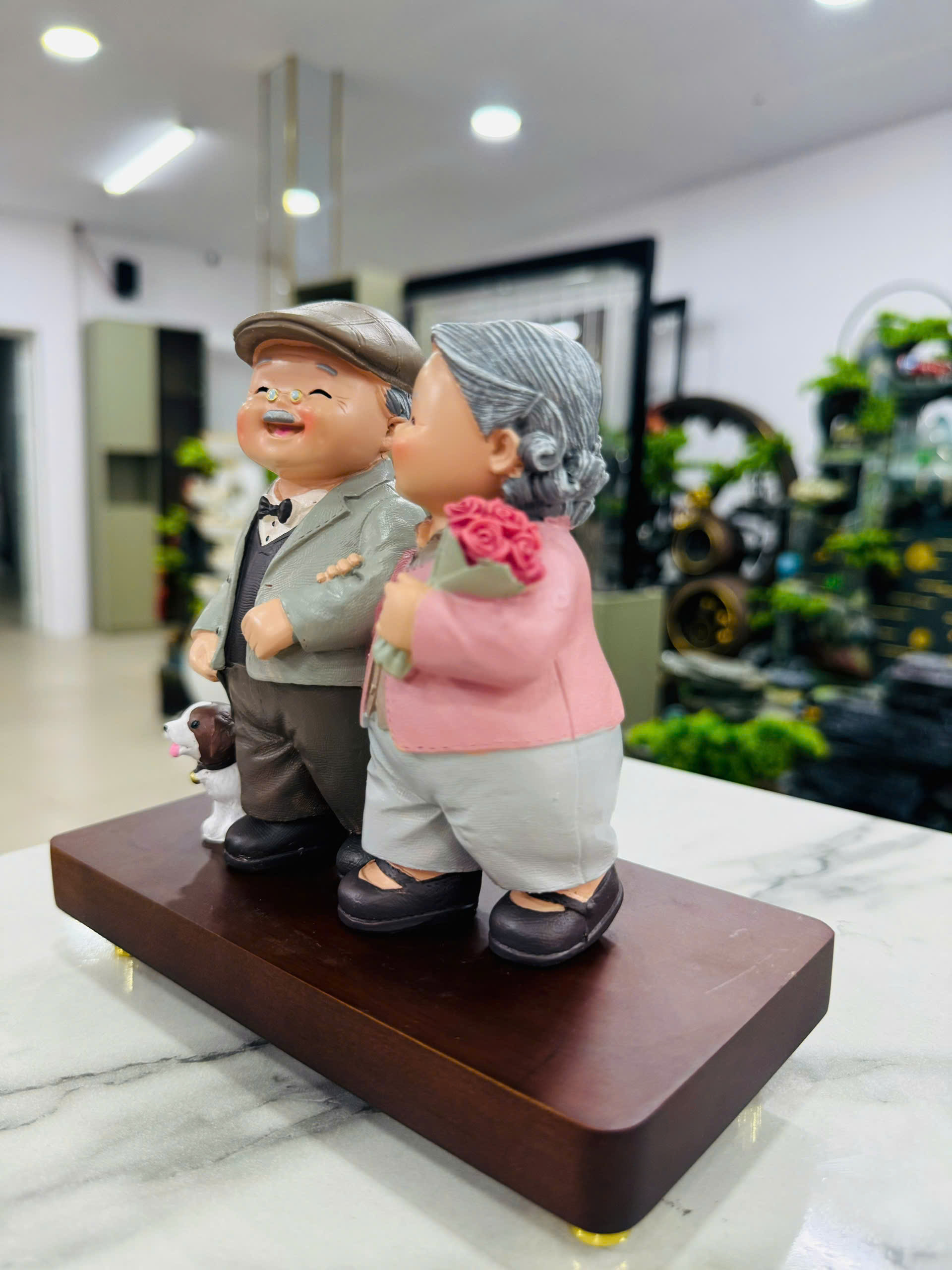 Đồ Trang Trí Tiểu Cảnh Trong Nhà Hình Con Người Model 1041-10