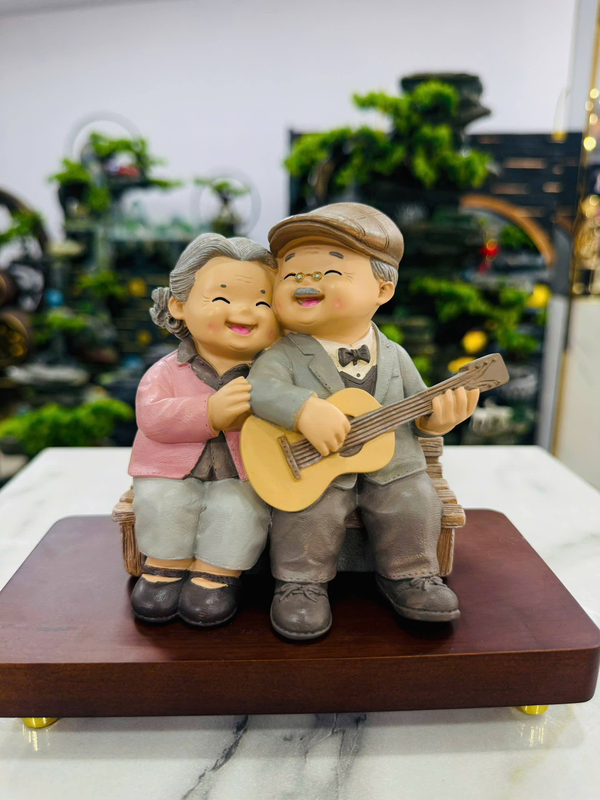 Đồ Trang Trí Tiểu Cảnh Trong Nhà Hình Con Người Model 1041-9
