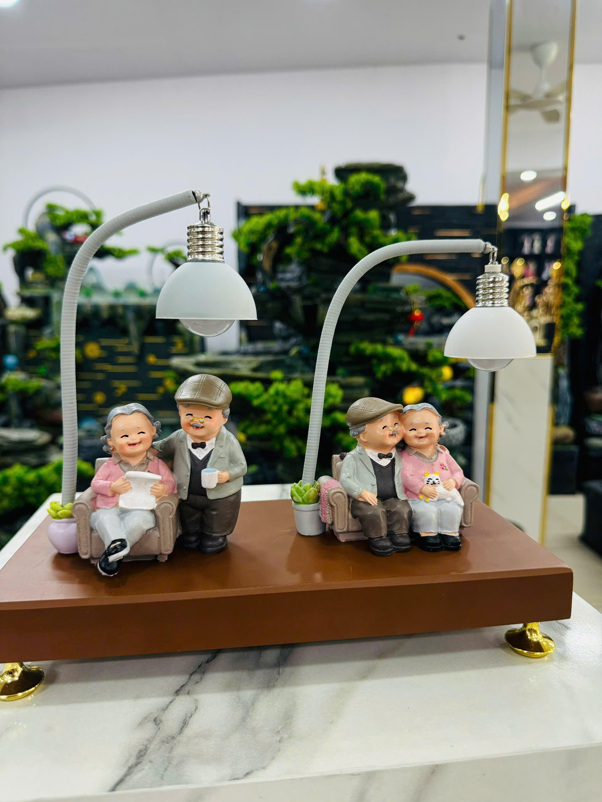 Đồ Trang Trí Tiểu Cảnh Trong Nhà Hình Con Người Model 1041-12AB