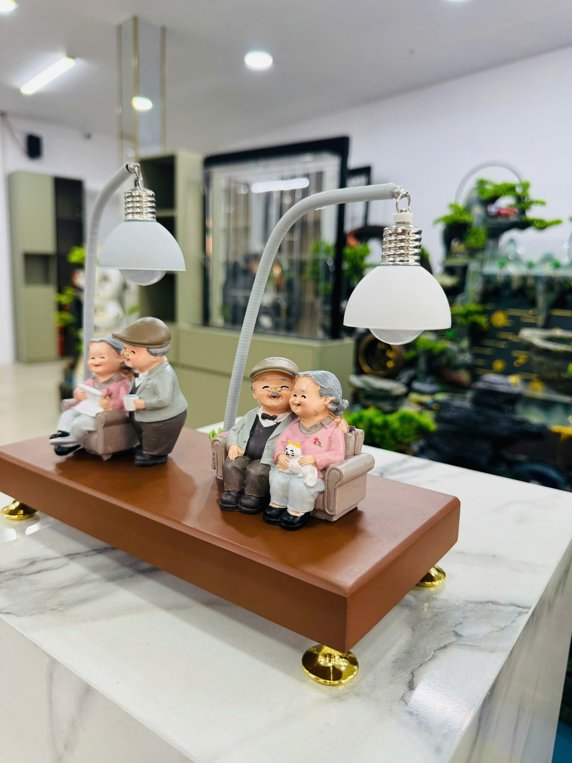 Đồ Trang Trí Tiểu Cảnh Trong Nhà Hình Con Người Model 1041-12AB
