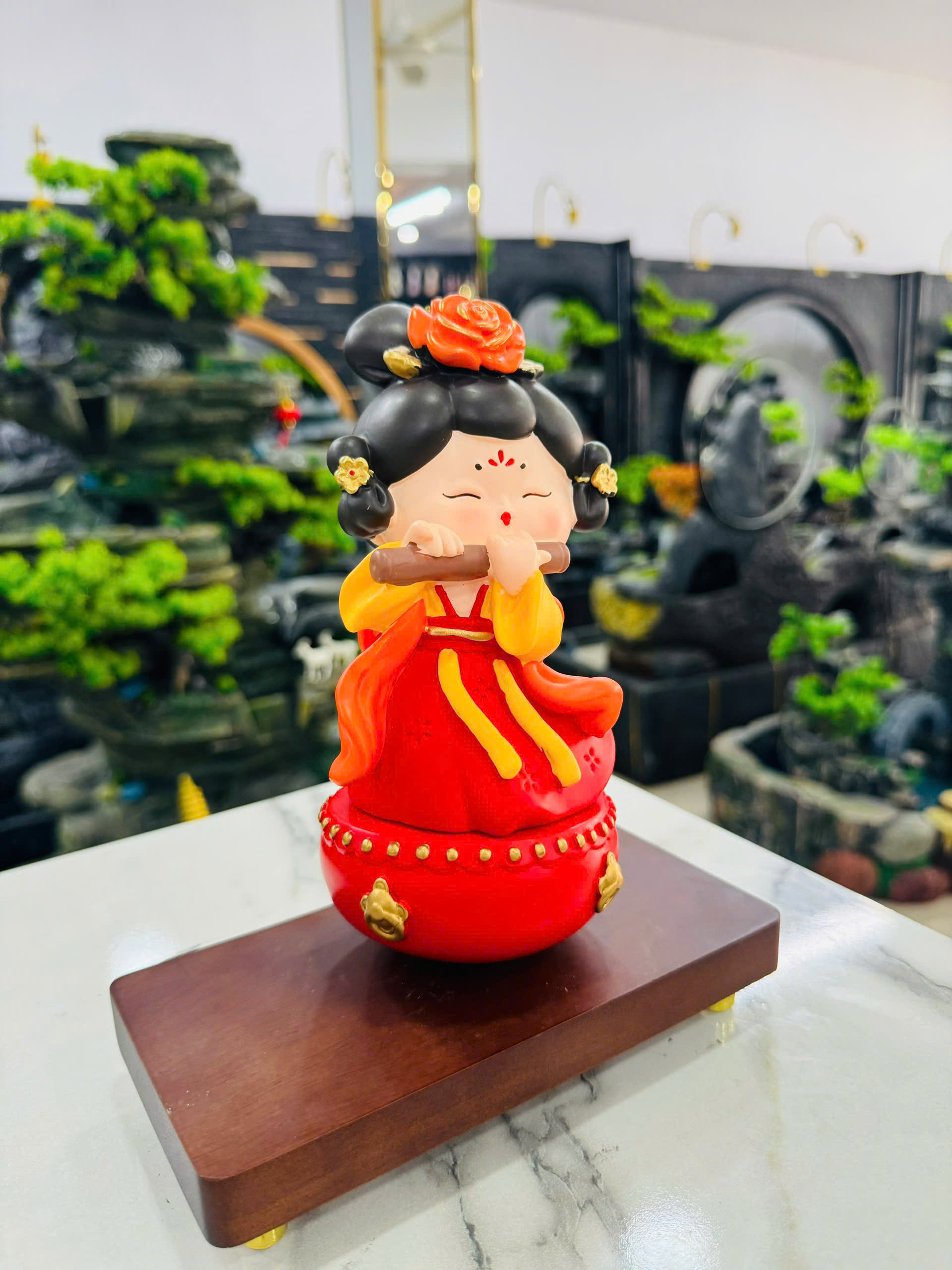 Đồ Trang Trí Tiểu Cảnh Trong Nhà Hình Con Người Model 1088-35