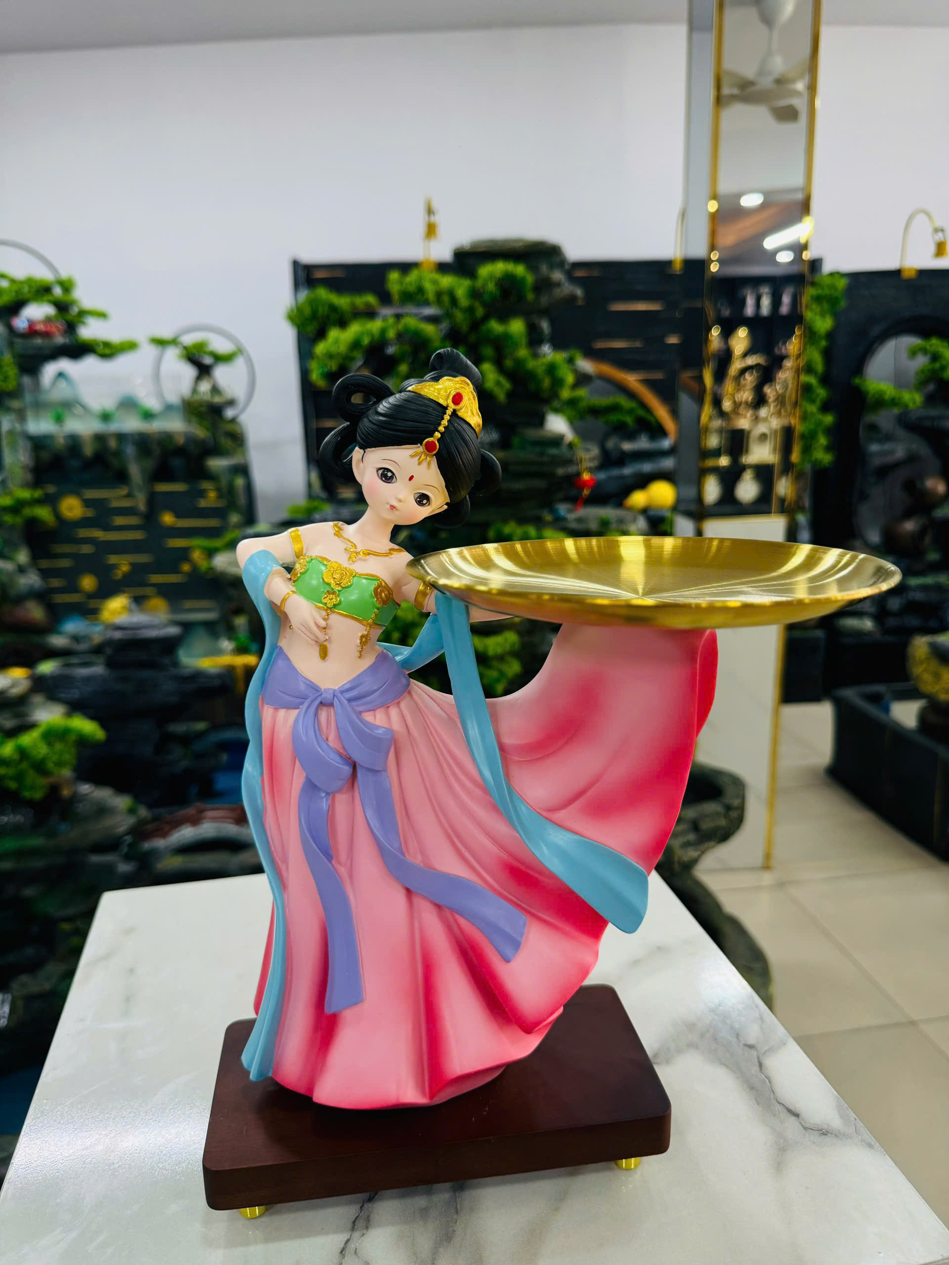 Đồ Trang Trí Tiểu Cảnh Trong Nhà Hình Con Người Model 1081-2AB