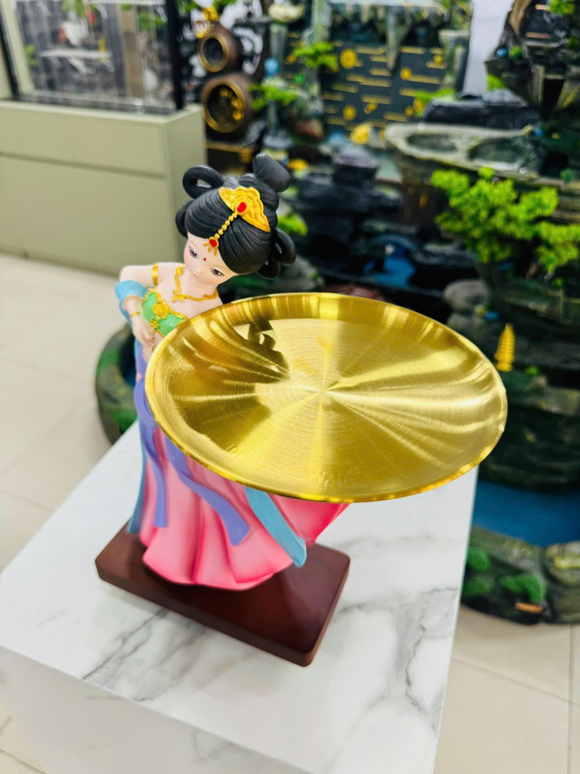 Đồ Trang Trí Tiểu Cảnh Trong Nhà Hình Con Người Model 1081-2AB