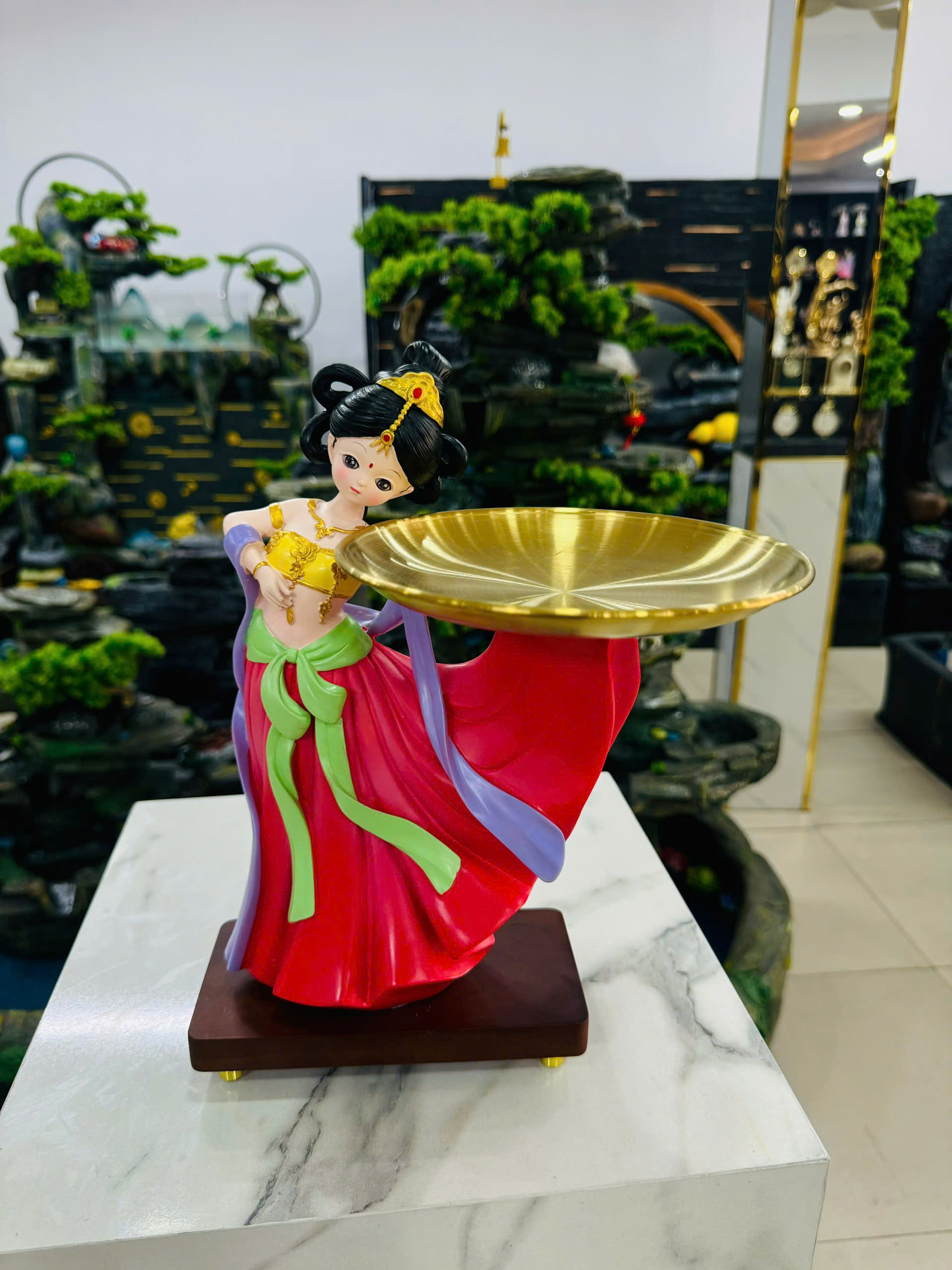 Đồ Trang Trí Tiểu Cảnh Trong Nhà Hình Con Người Model 1081-2AB