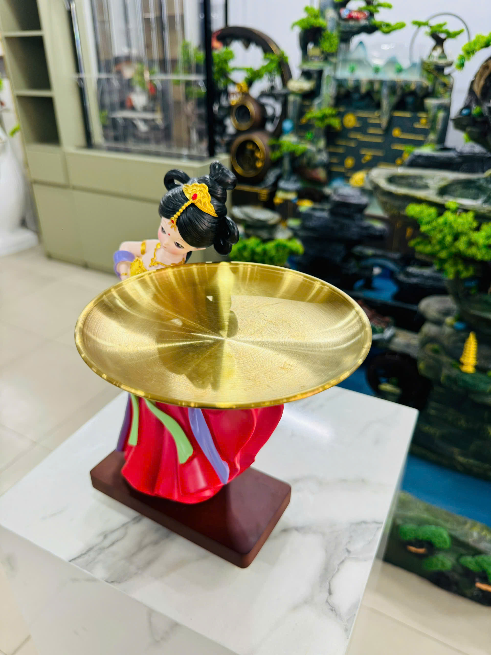 Đồ Trang Trí Tiểu Cảnh Trong Nhà Hình Con Người Model 1081-2AB