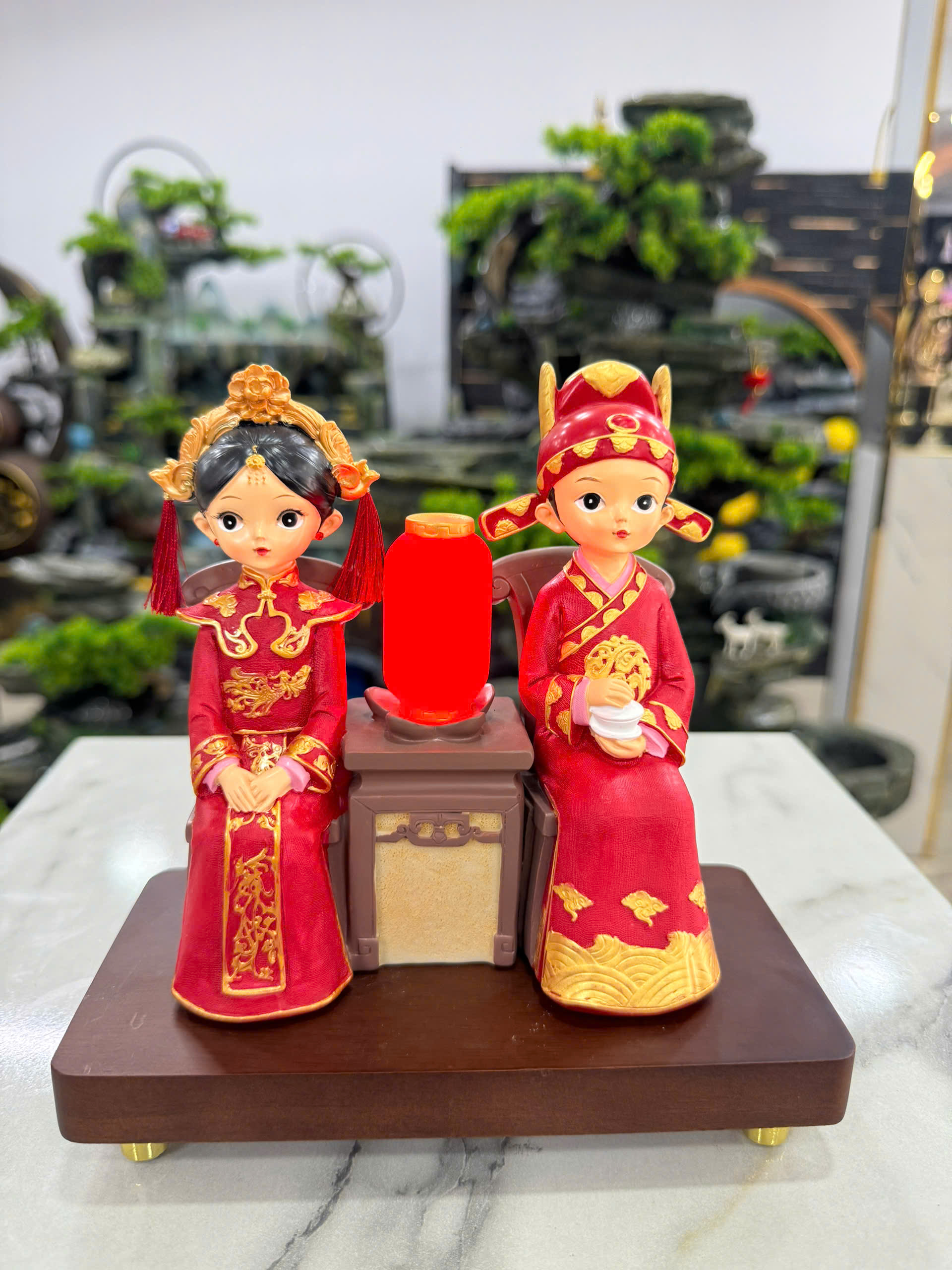 Đồ Trang Trí Tiểu Cảnh Trong Nhà Hình Con Người Model 1125-1