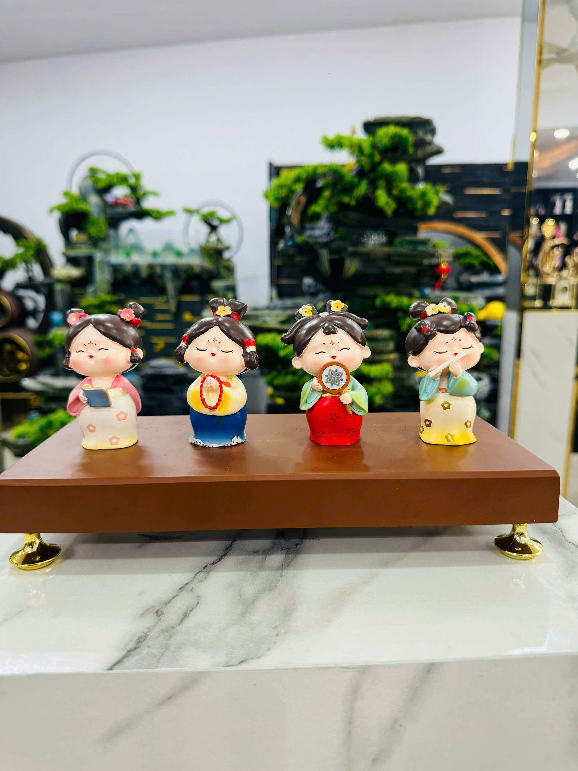 Đồ Trang Trí Tiểu Cảnh Trong Nhà Hình Con Người Model D1213-3