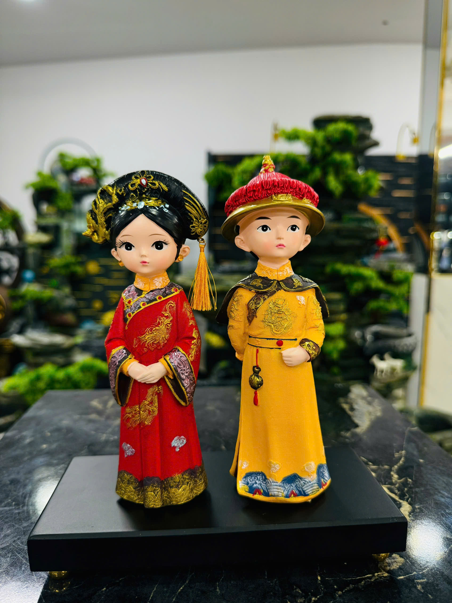 Đồ Trang Trí Tiểu Cảnh Trong Nhà Hình Con Người Model 1060-13