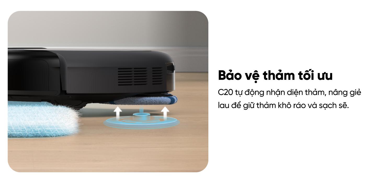 Robot hút bụi Eufy C20 Omni