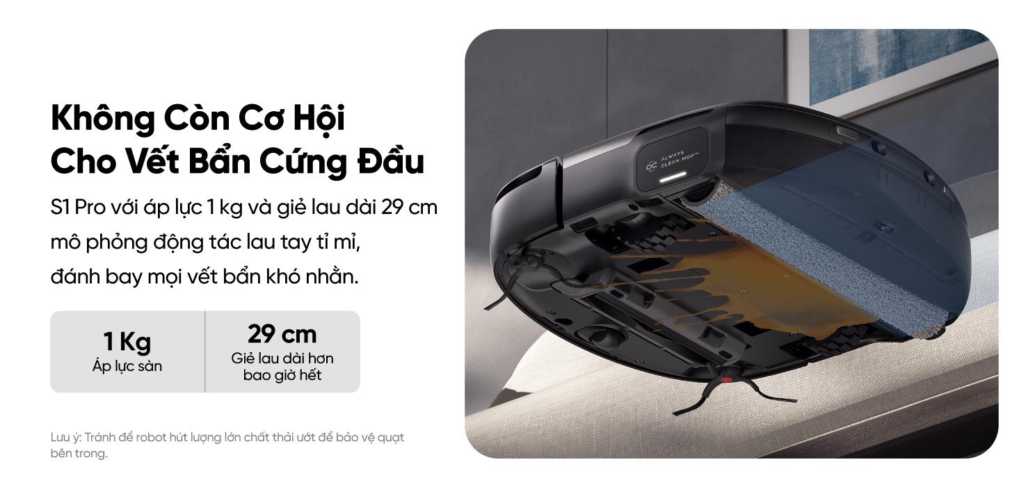 Robot hút bụi Eufy S1 Pro Omni