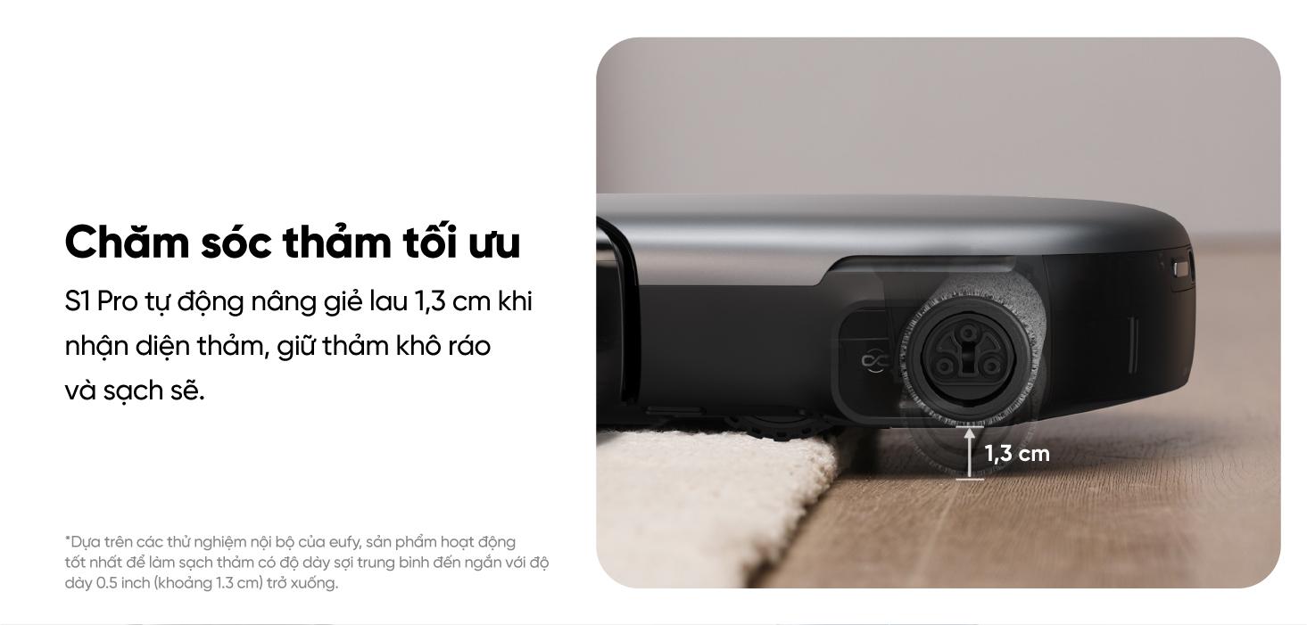 Robot hút bụi Eufy S1 Pro Omni